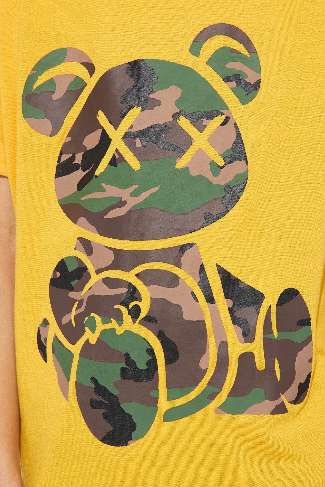Mini Beary Be Ready Short Sleeve Tee And Twill Pant Set - Camouflage - Image 5