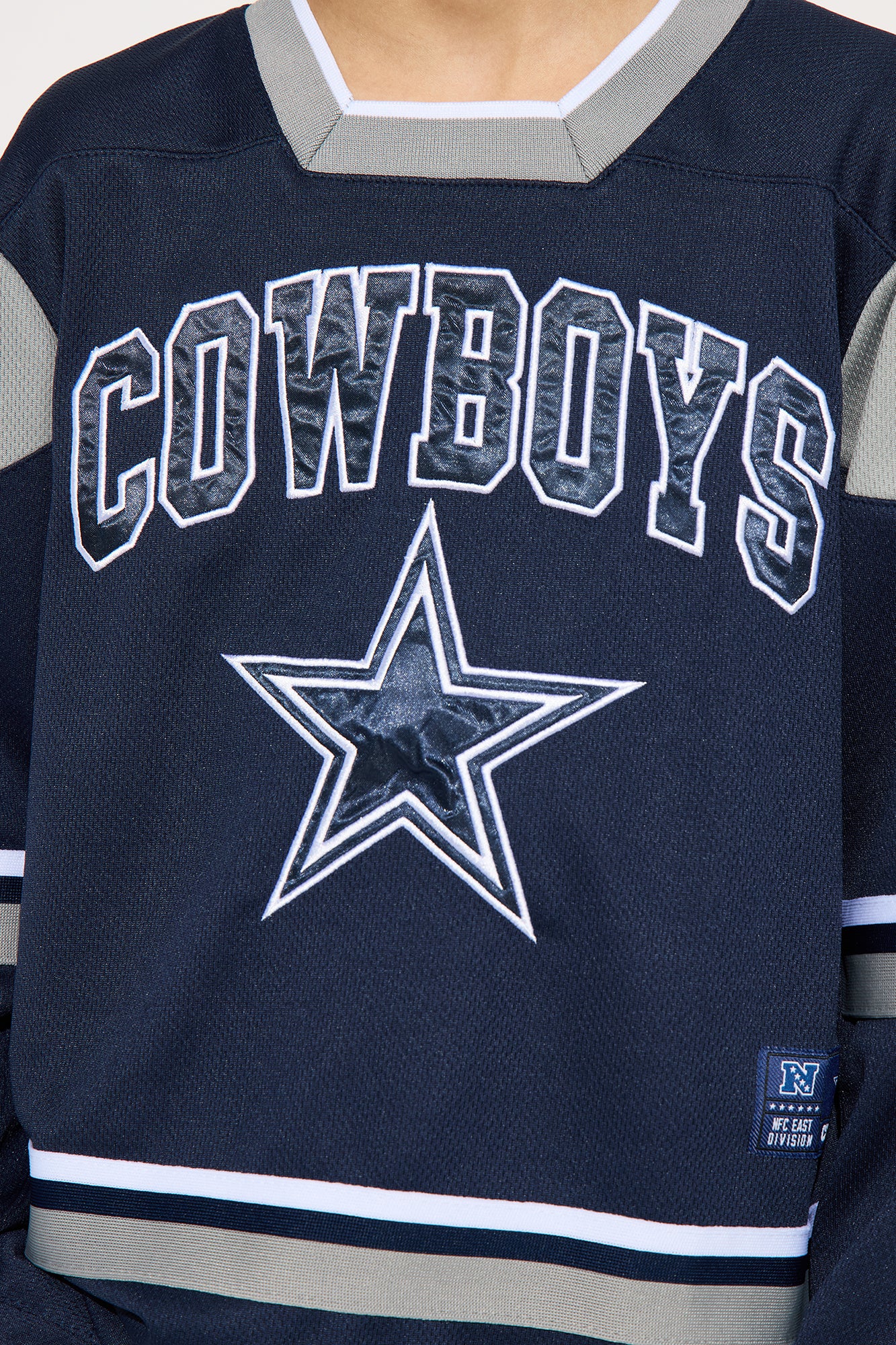 Mini Cowboys Hat Trick Hockey Top - Navy - Image 4