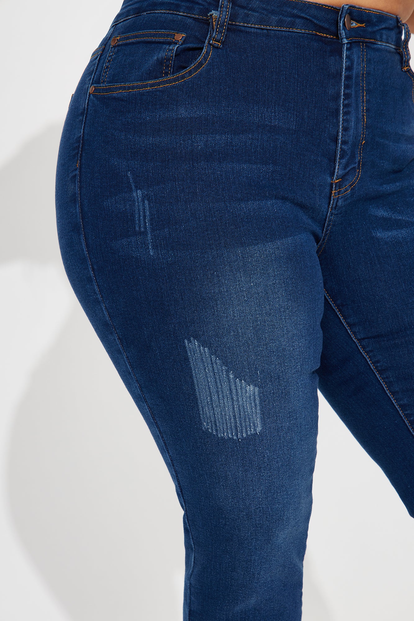 Alika Skinny Jeans - Dark Denim - Image 6