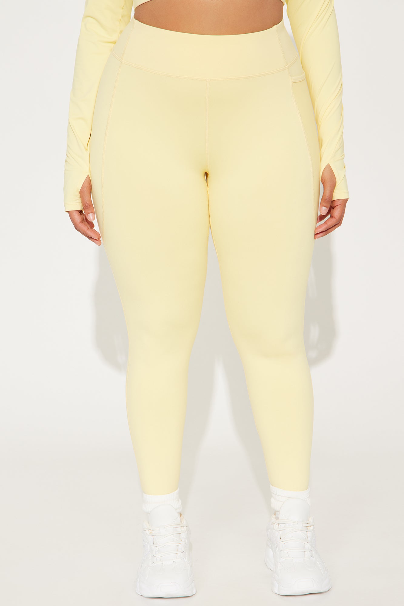 Match Point Active Legging - Butter Yellow - Image 5
