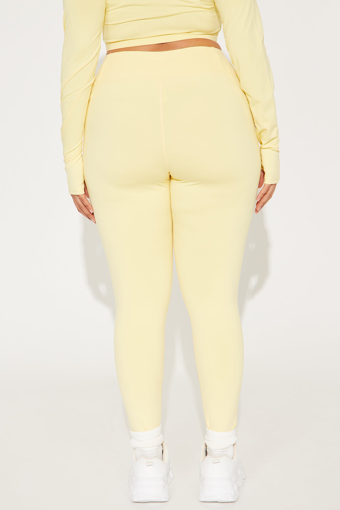 Match Point Active Legging - Butter Yellow - Image 7