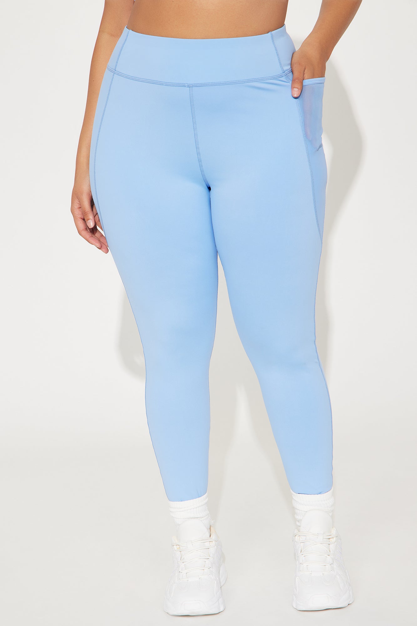 Match Point Active Legging - Light Blue - Image 5