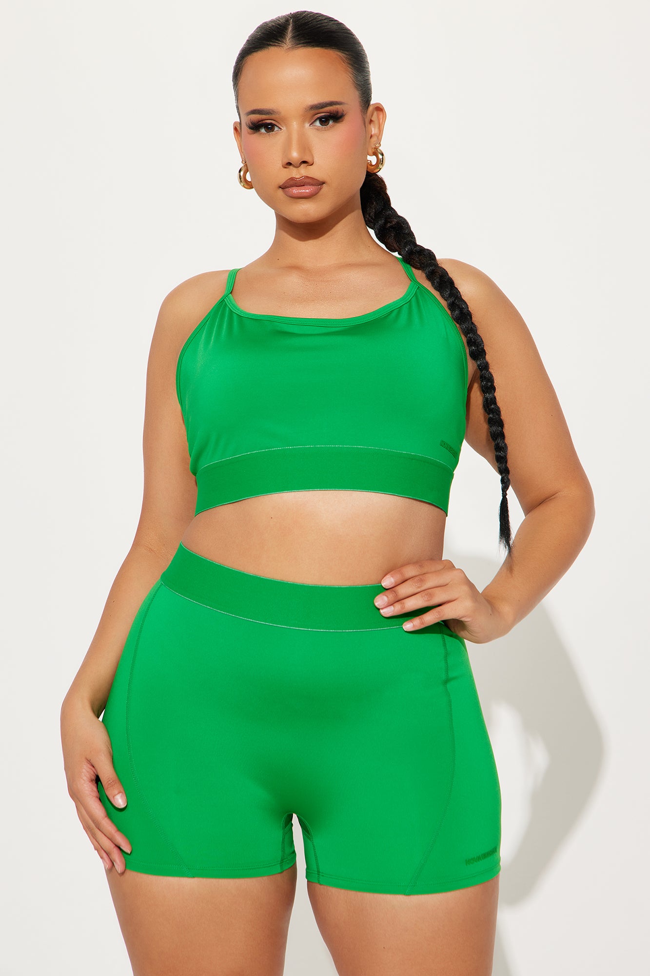 Paddle Pro Elevate Sports Bra - Kelly Green - Image 6