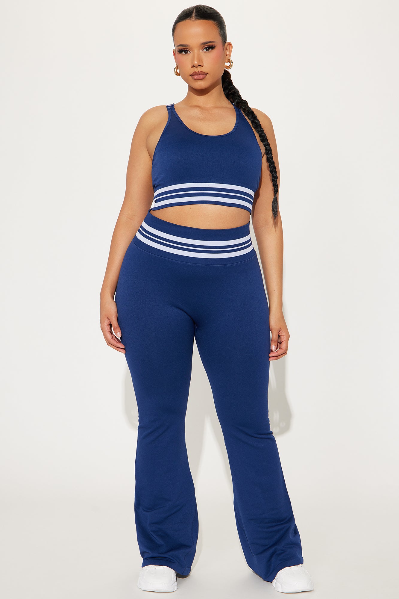 Caddy Crew Flex Seamless Sports Bra - Midnight Blue - Image 6