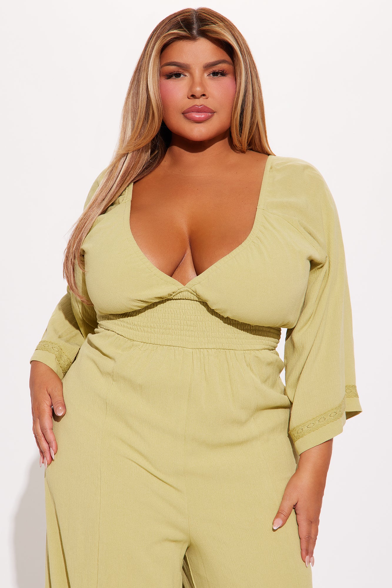 Shore Thing Jumpsuit - Green - Image 5