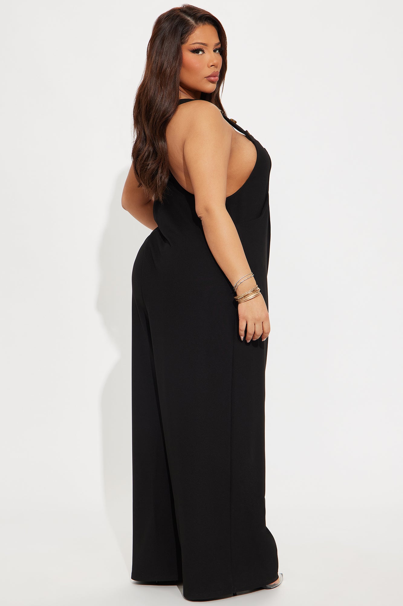 Lilybeth Overall Jumpsuit - Black - Image 6