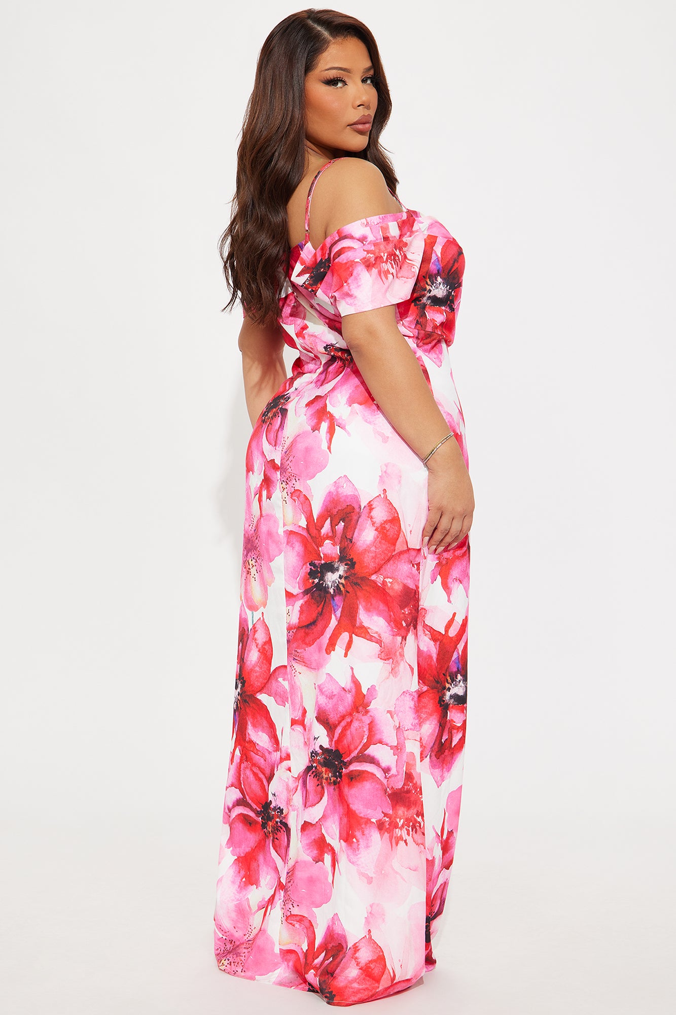 Valarie Floral Maxi Dress - Pink/combo - Image 6