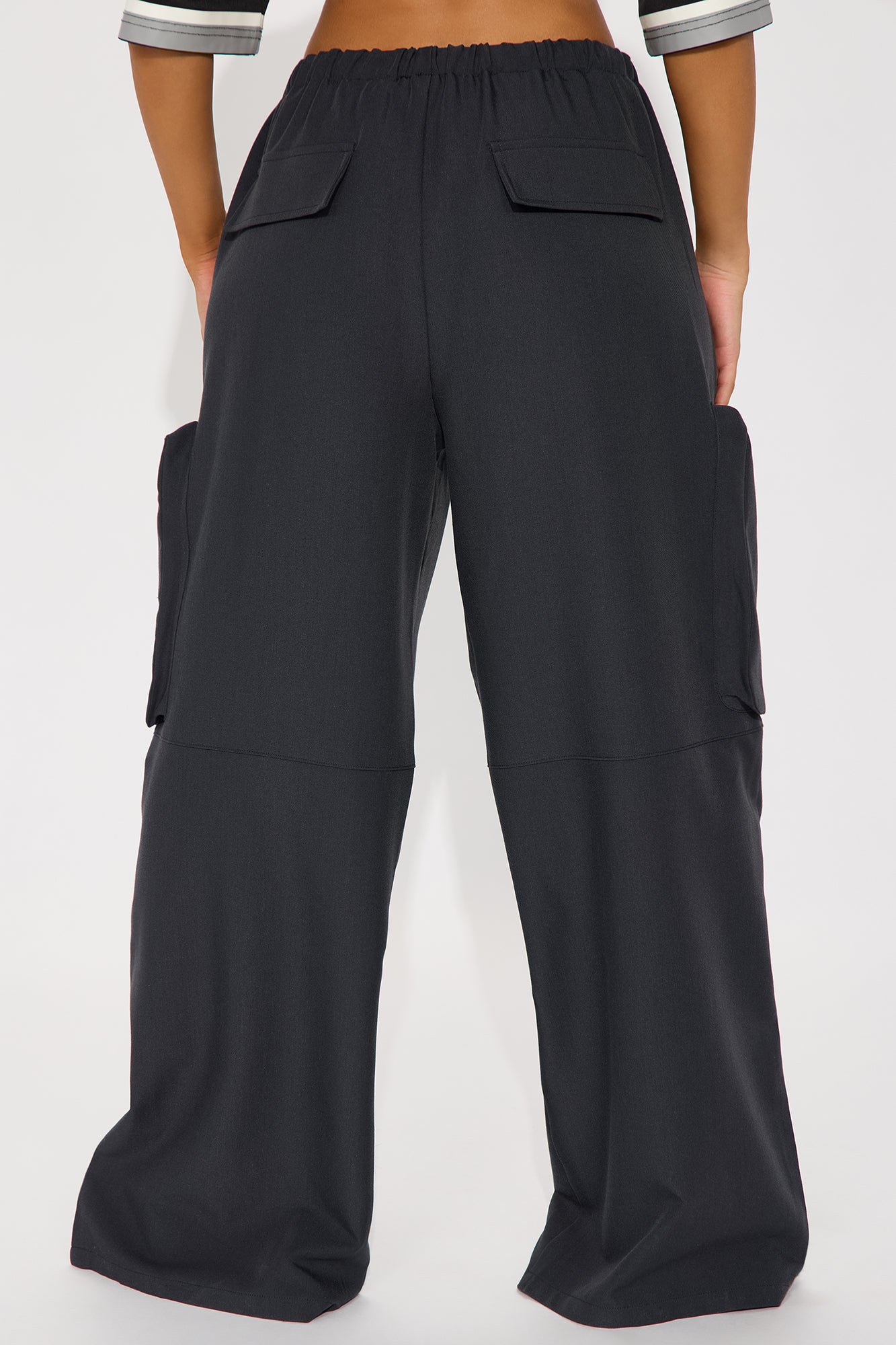 Araminta Cargo Pant - Charcoal - Image 3