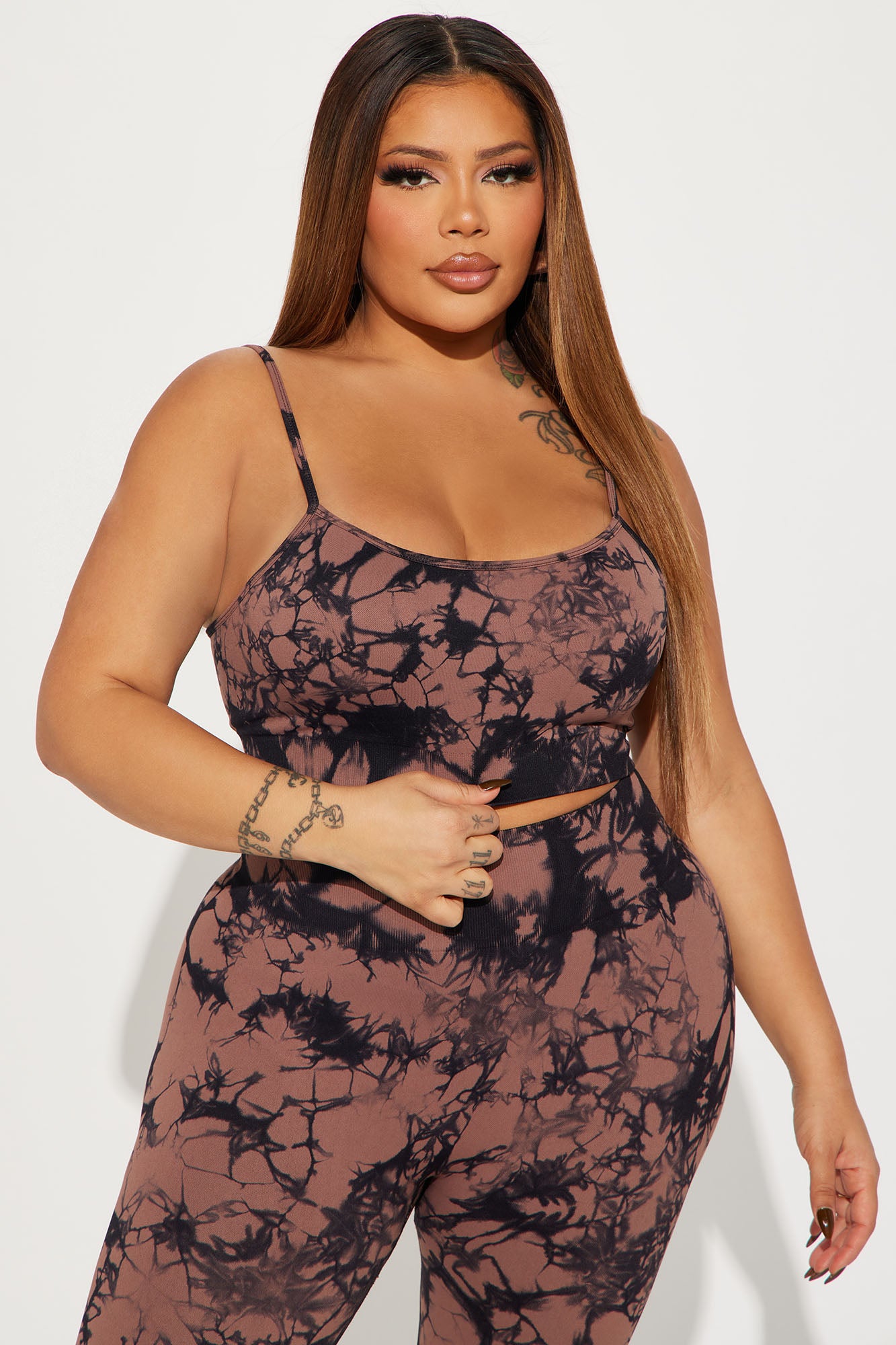Work Your Nerve Active Set - Brown - Image 5