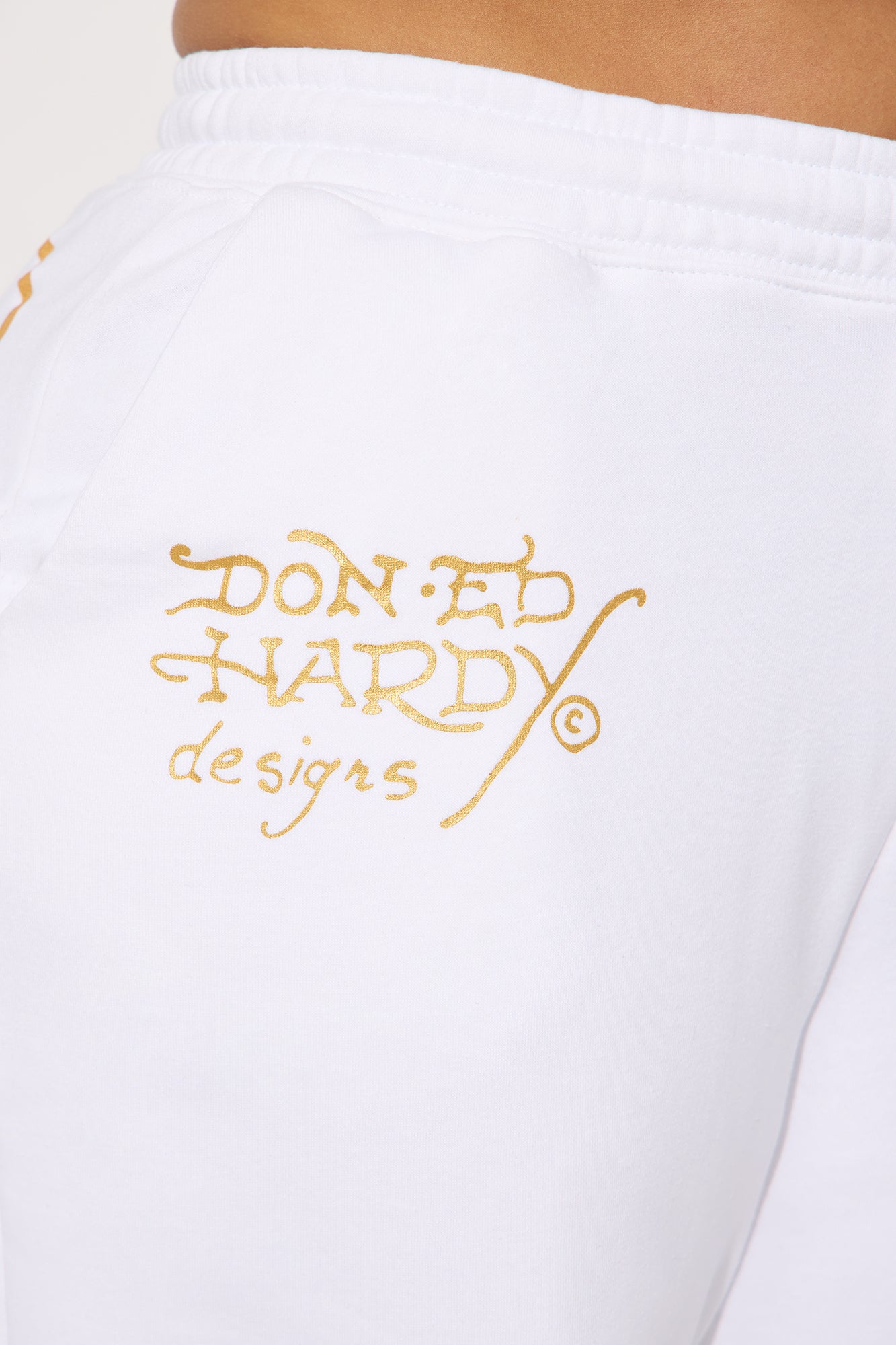 Ed Hardy Brave Eagle Pant - White - Image 8