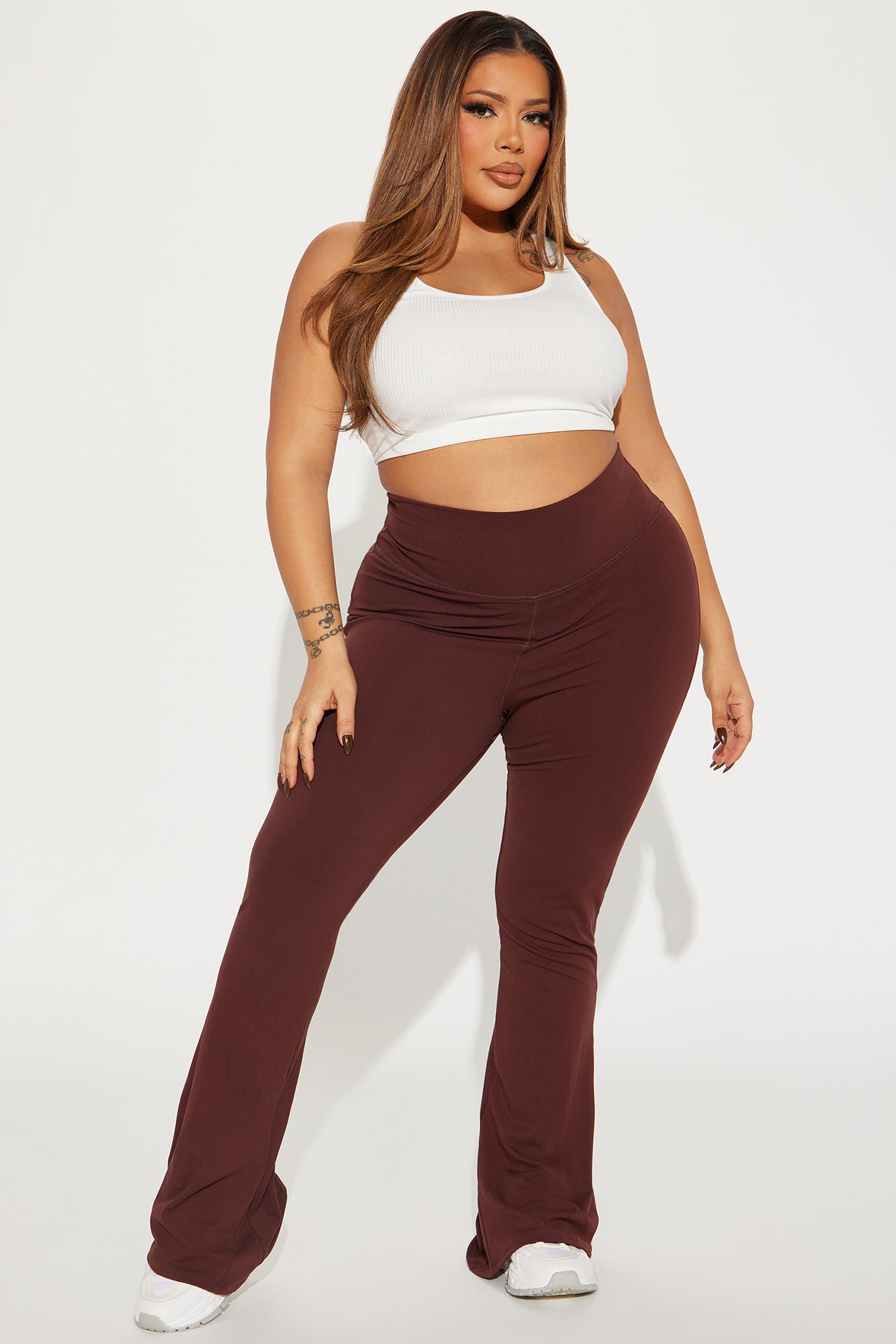 Break A Sweat Active Yoga Pant - Chocolate - Image 4