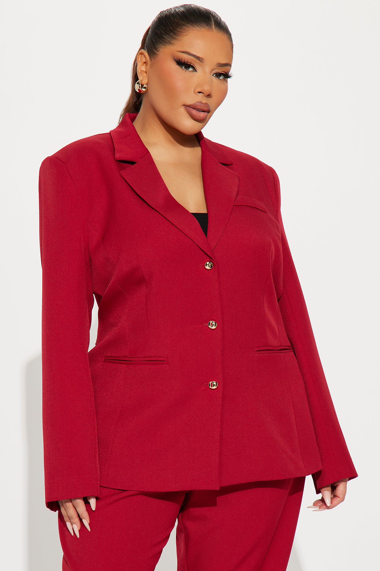 I Rest My Case Blazer Set - Red - Image 7