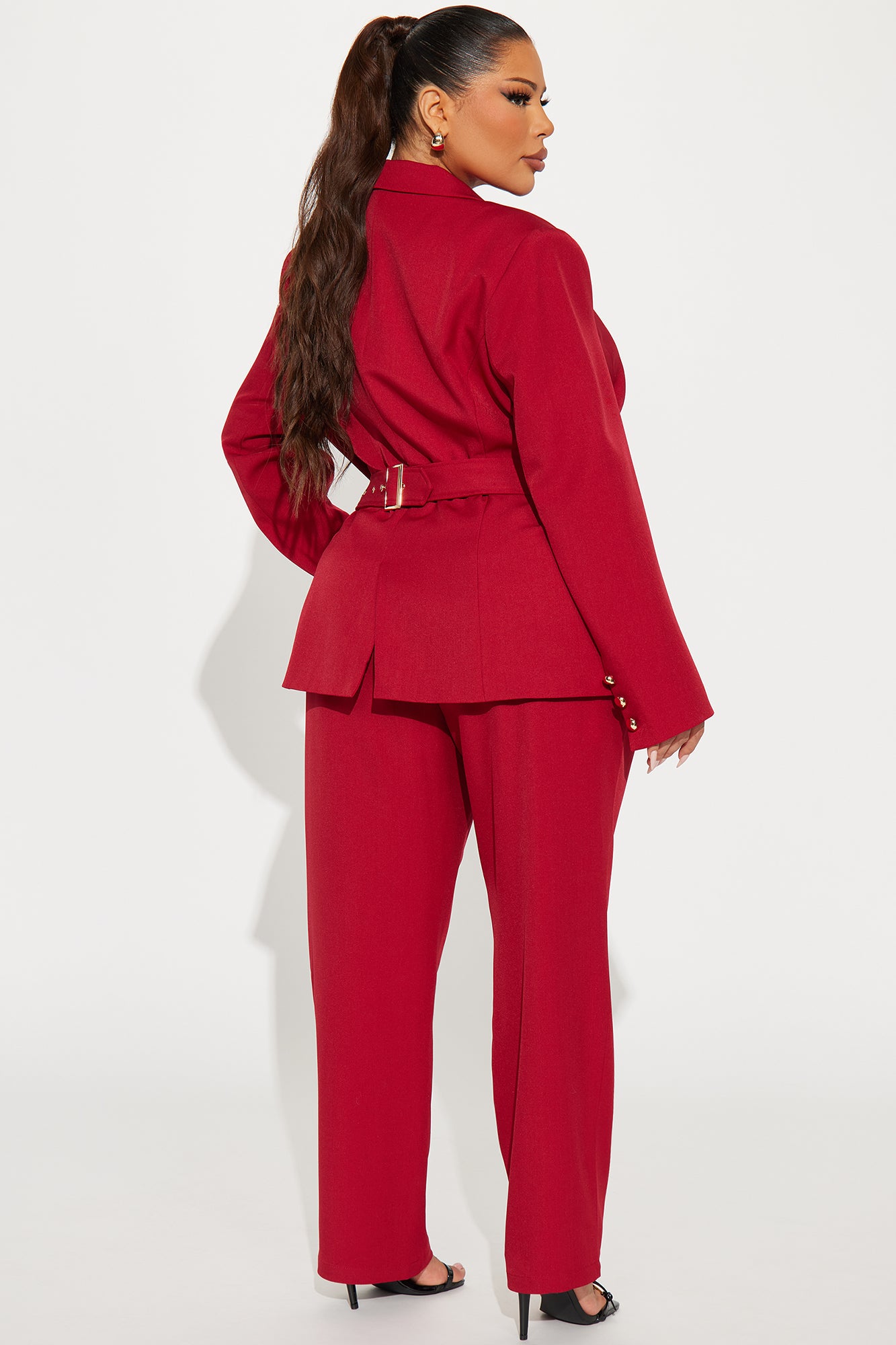 I Rest My Case Blazer Set - Red - Image 8