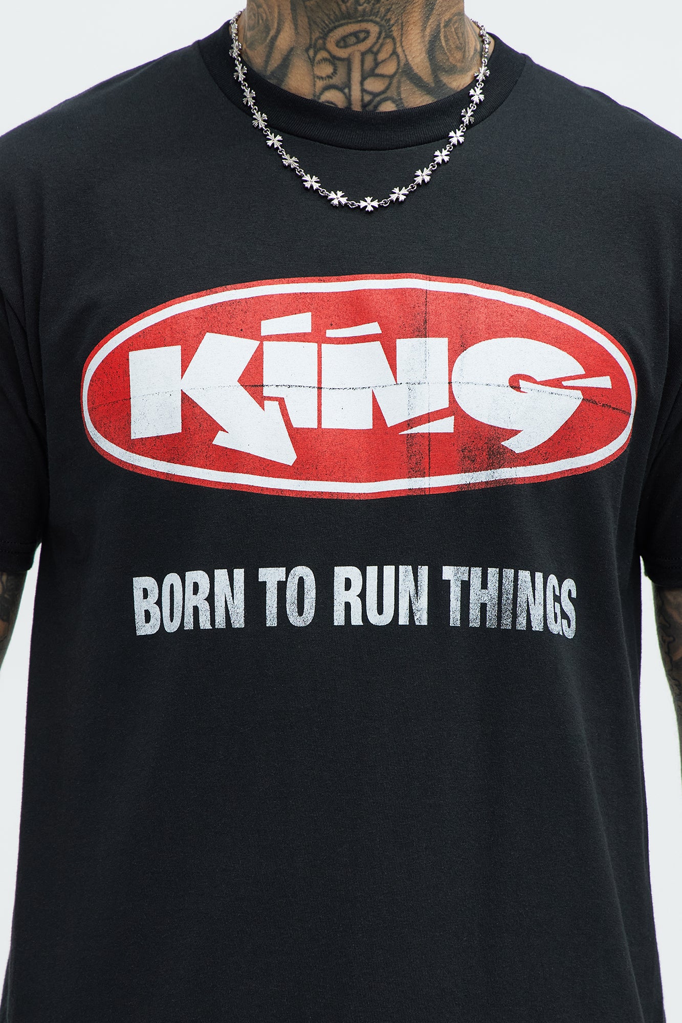 Born To Run Things Short Sleeve Tee - Black - Image 3