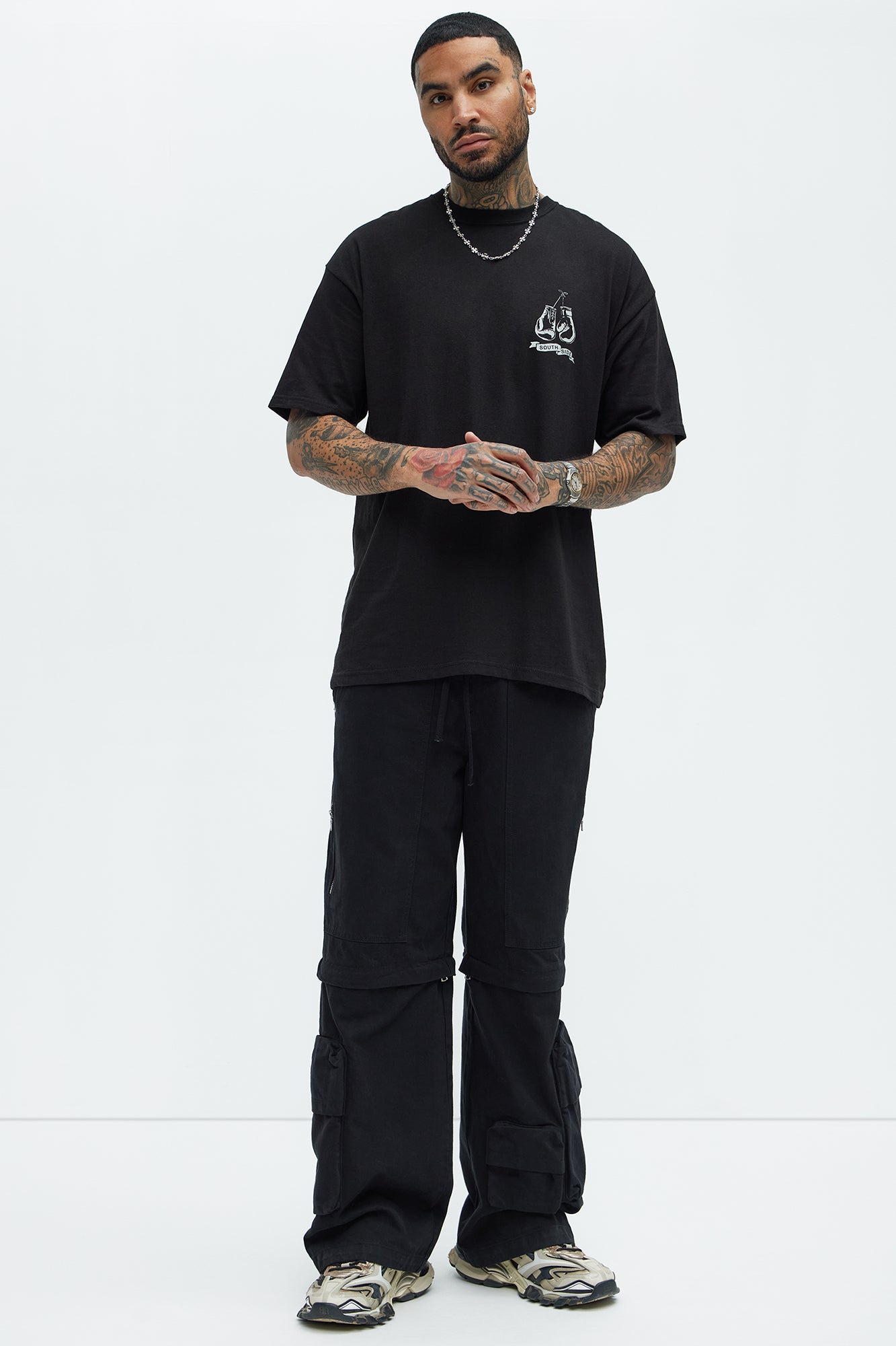 Chicago Boxing Club Short Sleeve Tee - Black - Image 3