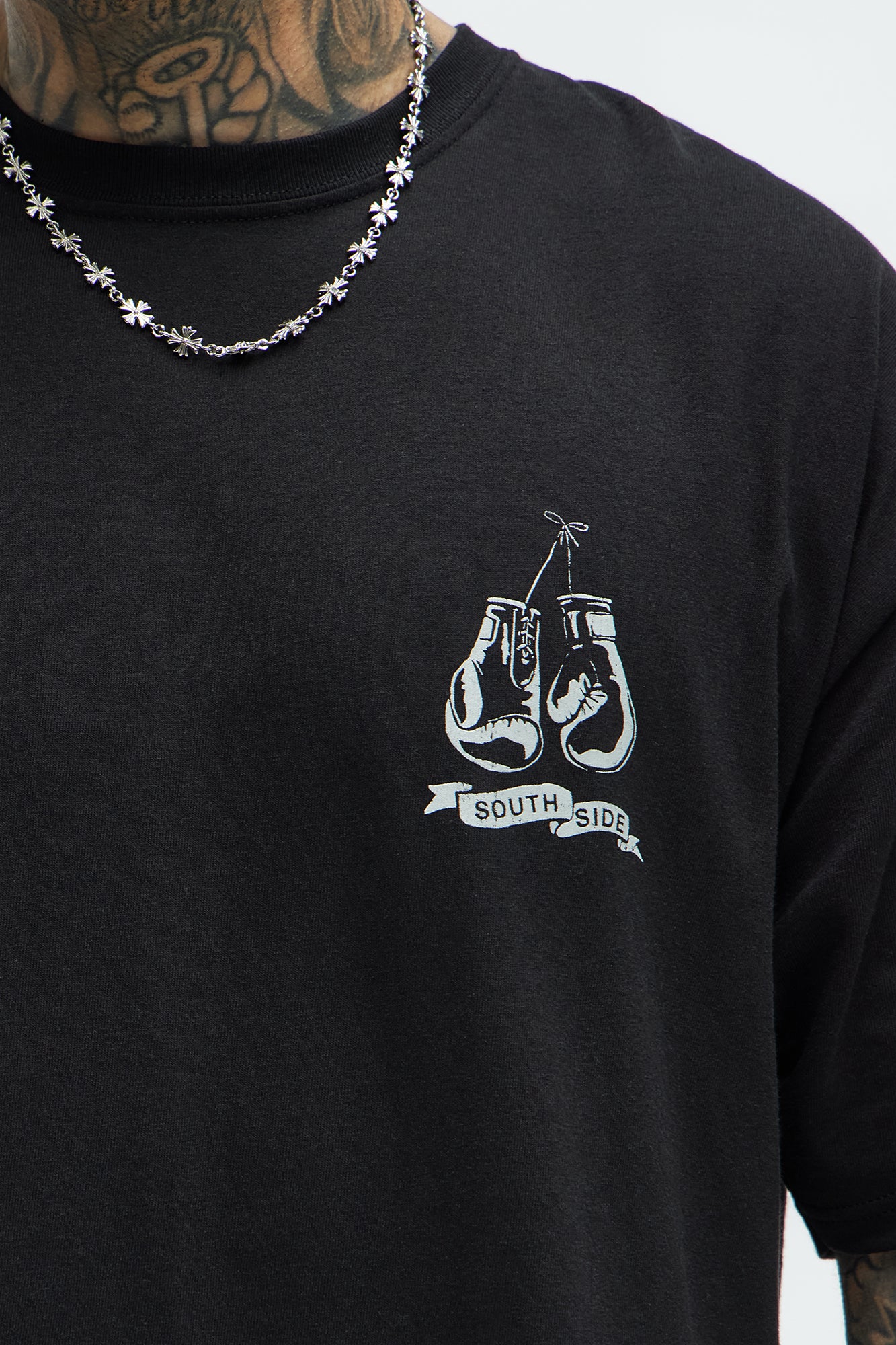 Chicago Boxing Club Short Sleeve Tee - Black - Image 4