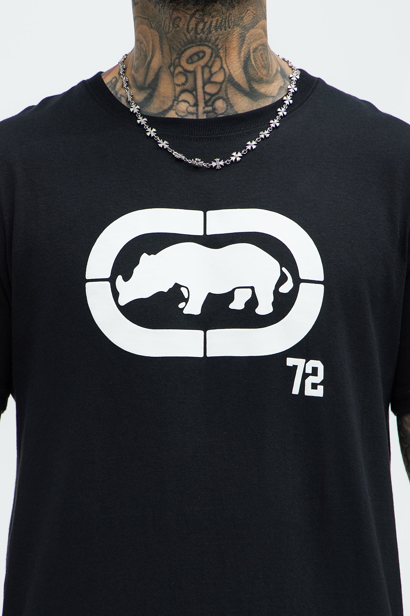 Ecko Unltd Rhino Logo Short Sleeve Tee - Black - Image 3