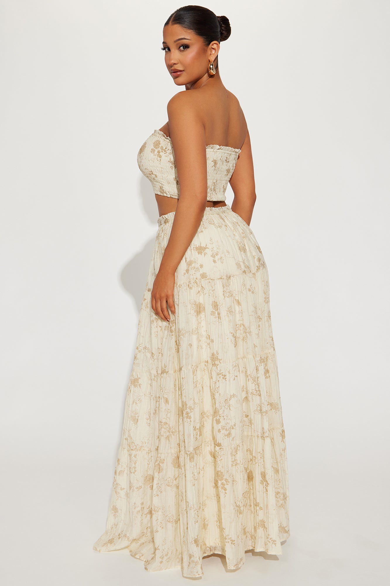 Embrace It Skirt Set - Mocha/combo - Image 3