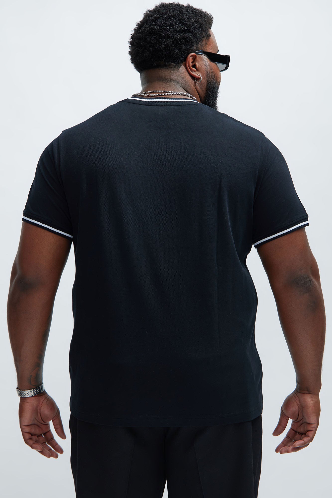 Jaxon Short Sleeve Tee - Black - Image 8