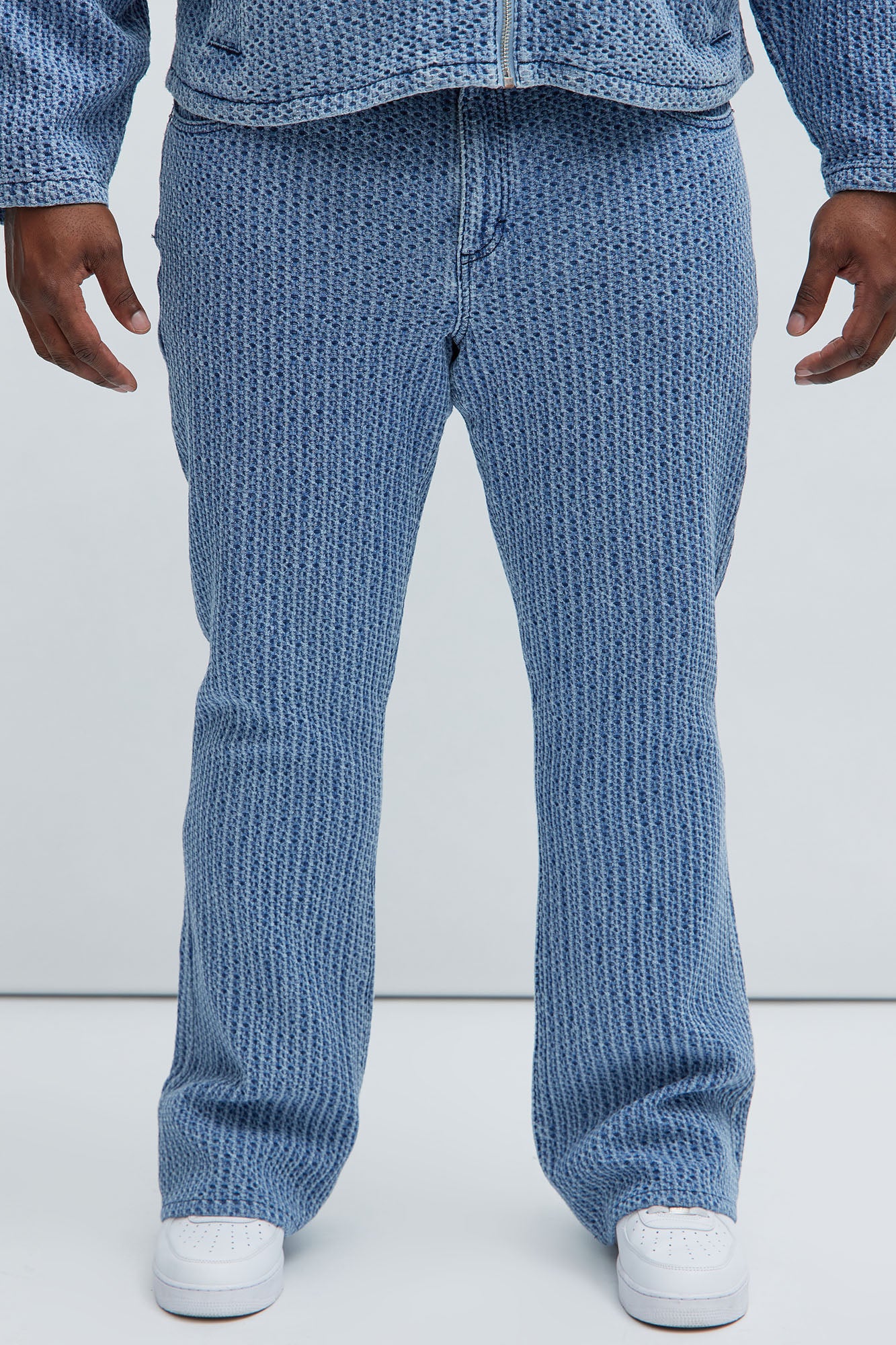 Warsaw Stacked Slim Flare Jeans - Light Blue - Image 5