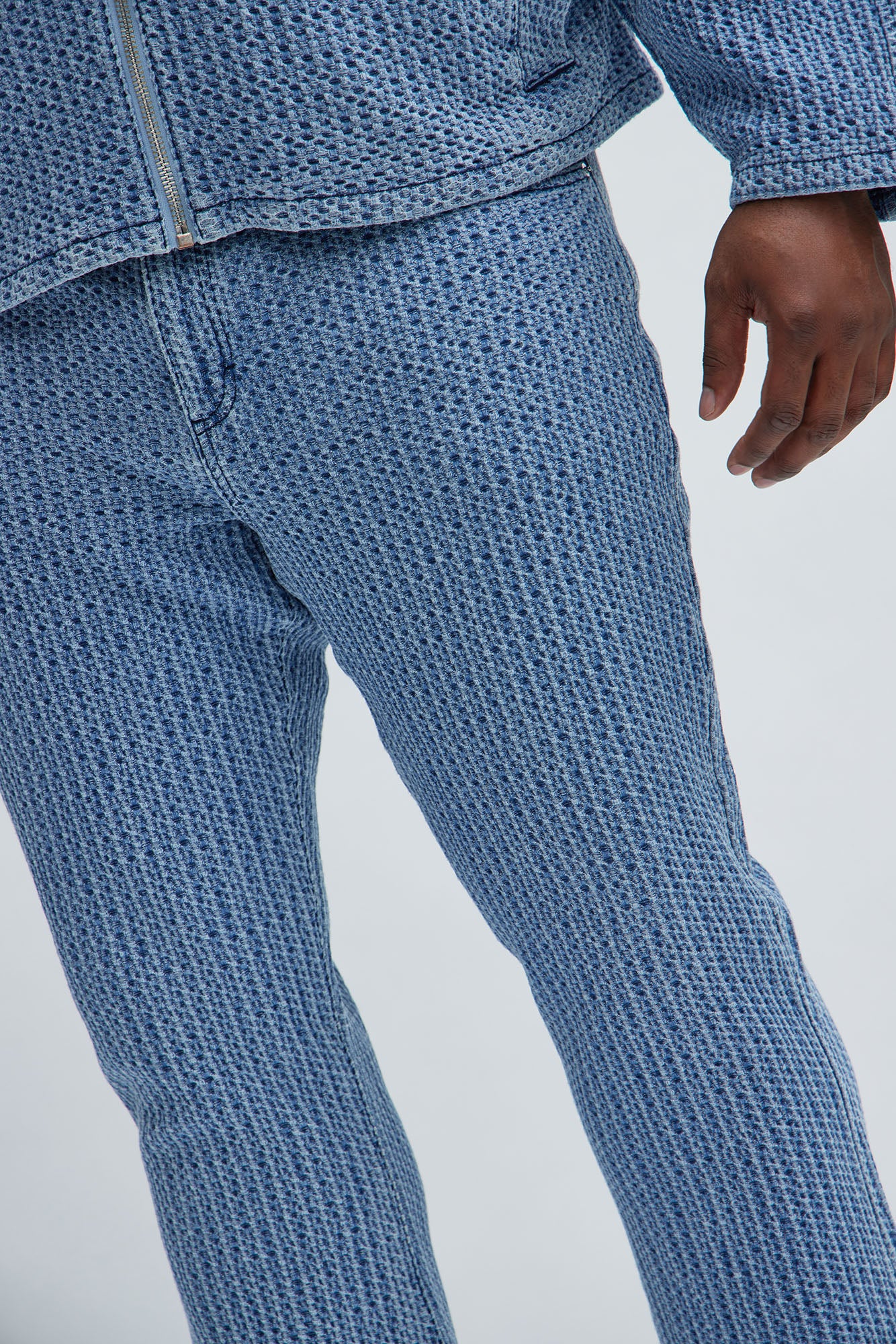 Warsaw Stacked Slim Flare Jeans - Light Blue - Image 7