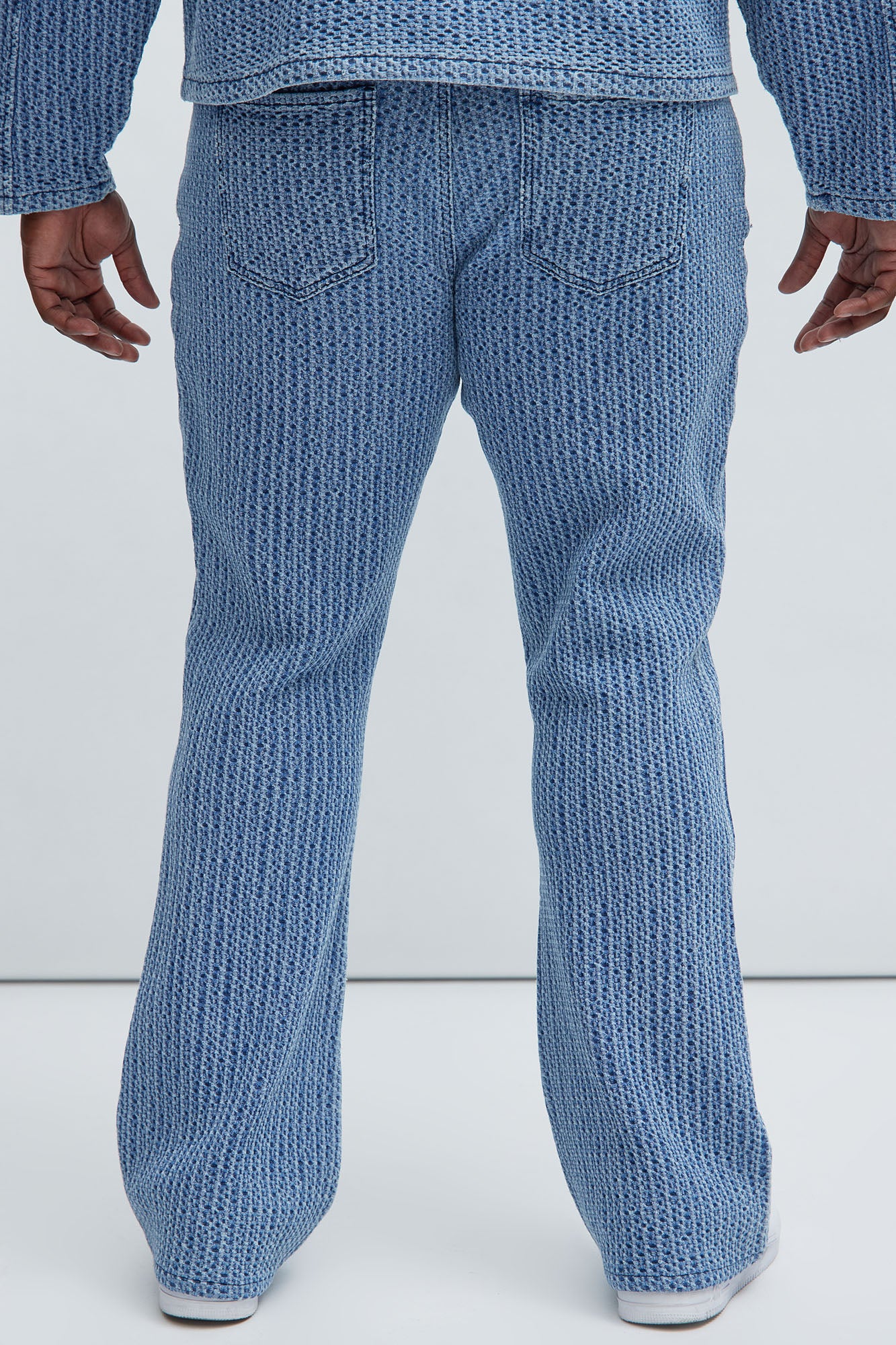 Warsaw Stacked Slim Flare Jeans - Light Blue - Image 8