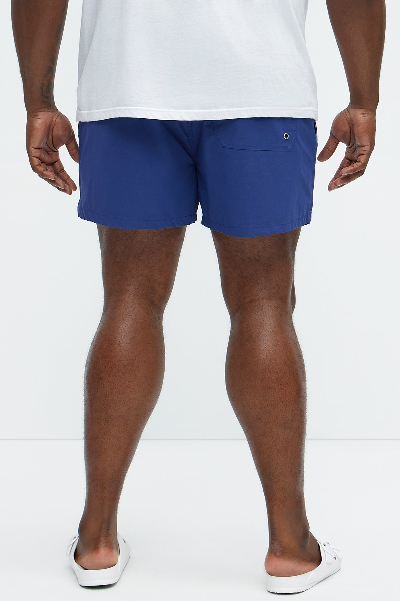Montez Stretch Swim Trunk Short - Navy - Image 8