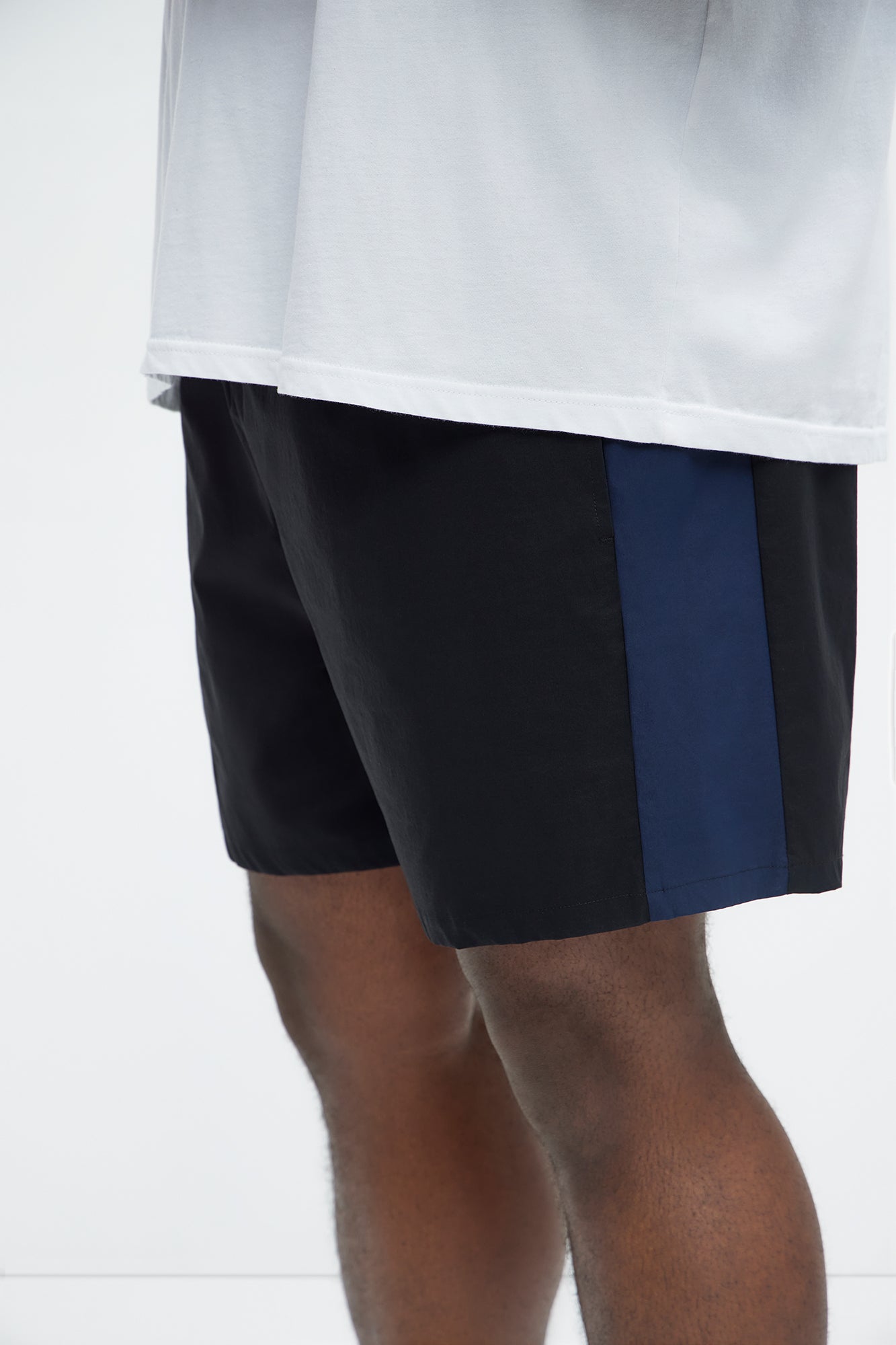 Contrast On The Side Swim Classic Trunk - Black/combo - Image 7