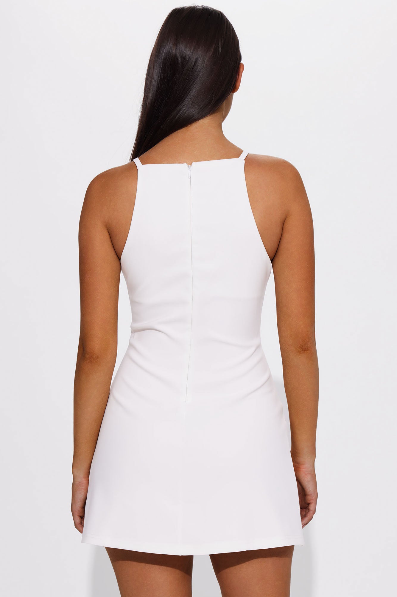 Beautiful Day Bow Mini Dress - Off White - Image 3