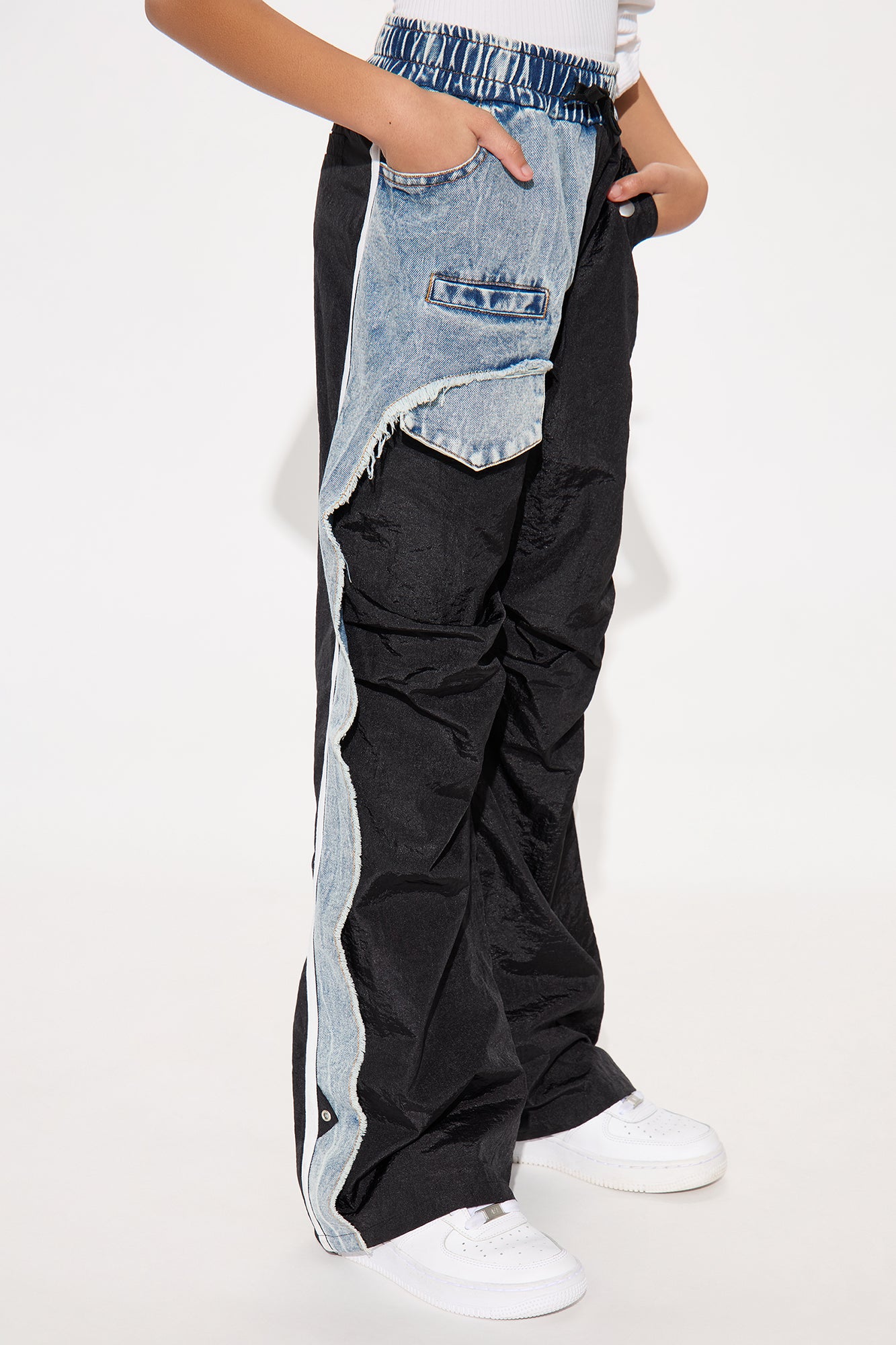 Mini What A Charm Track Pant - Black - Image 3