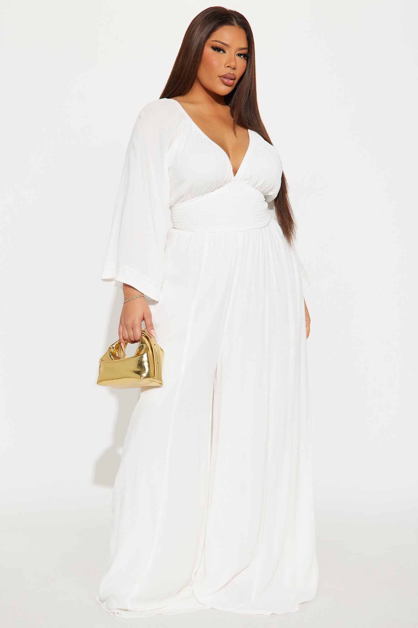 Shore Thing Jumpsuit - White - Image 4