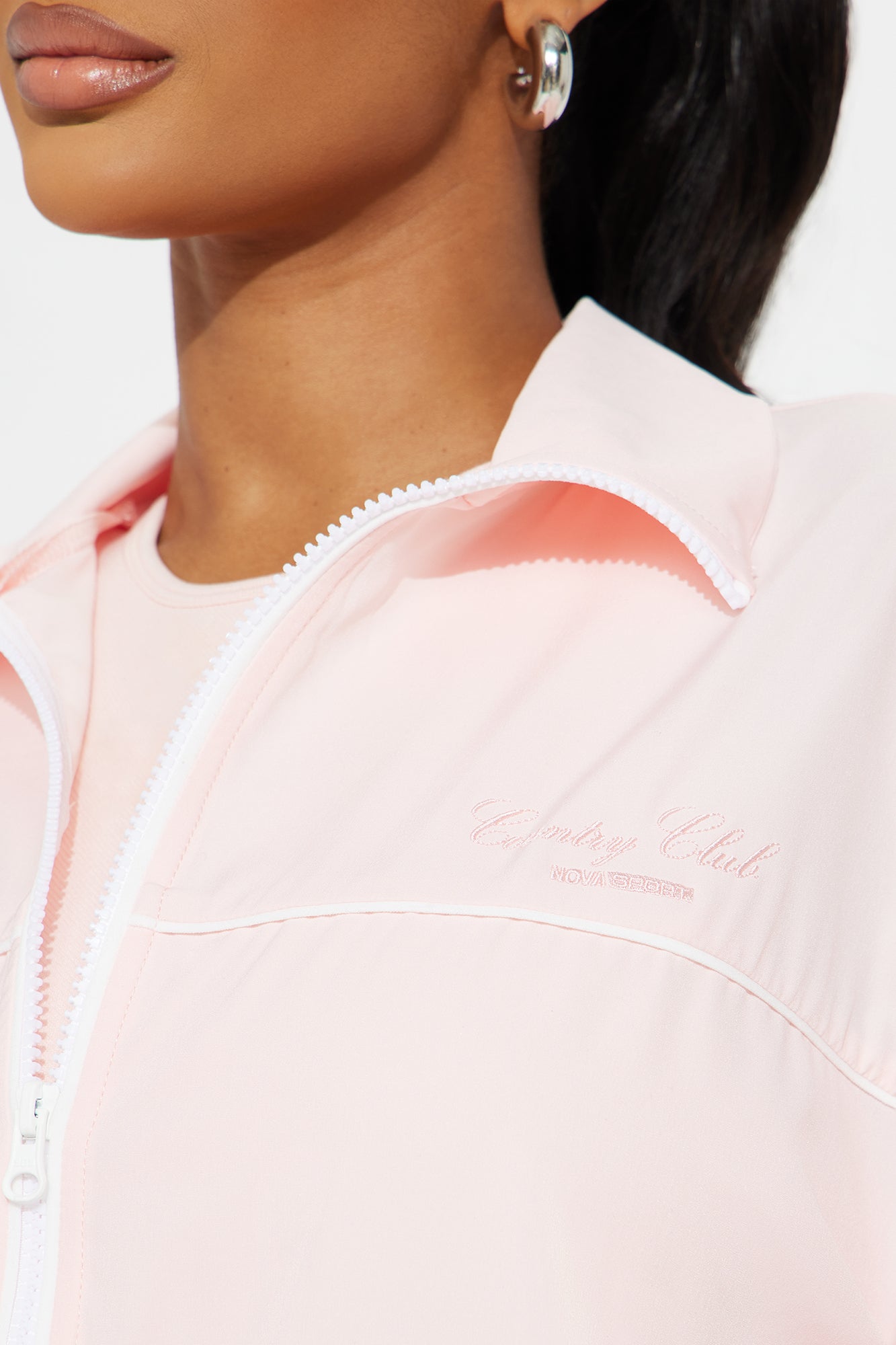 Game Set Active Jacket - Blush - Image 4