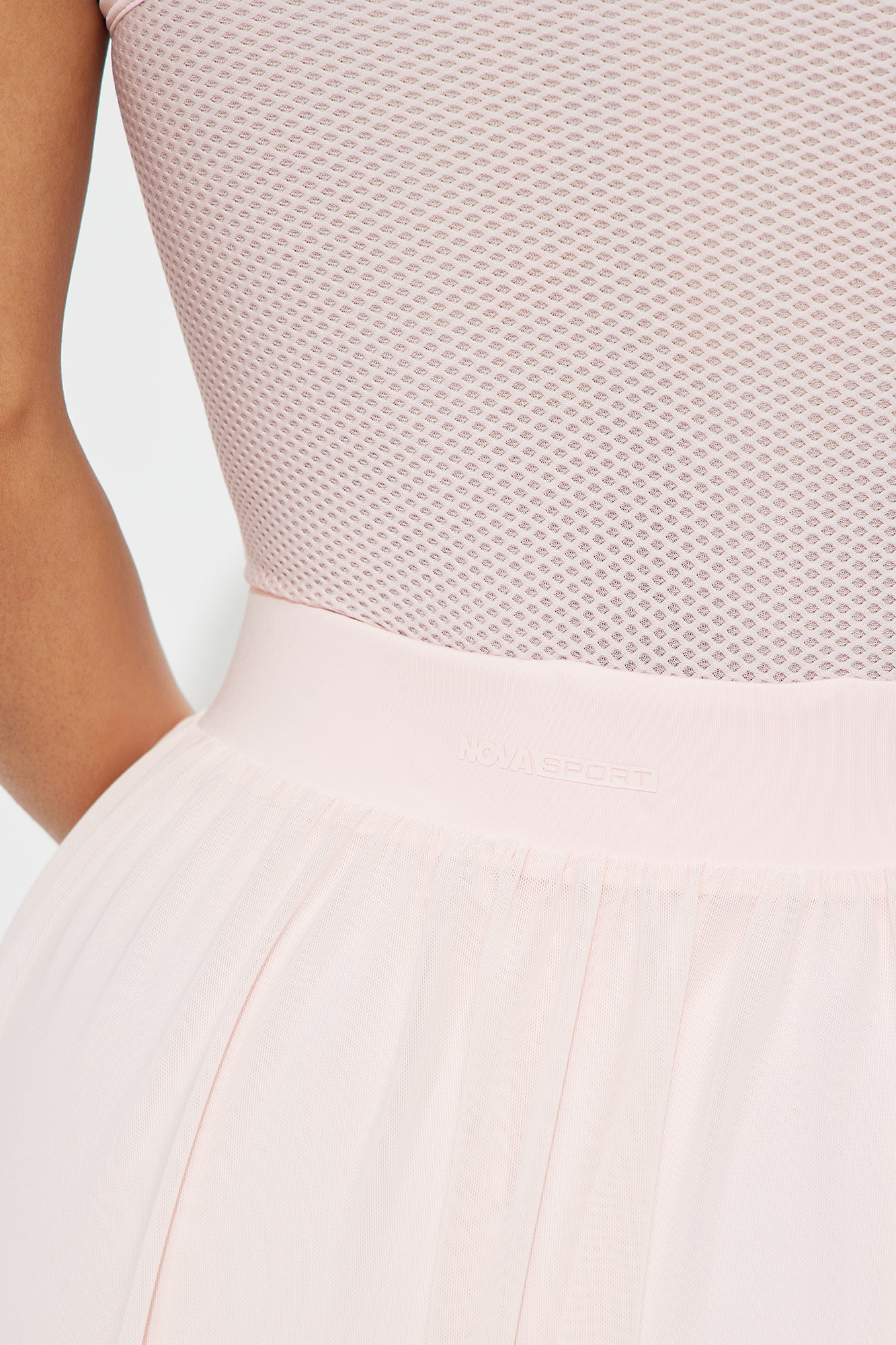 Tennis Babe Elevate Active Dress - Blush - Image 3