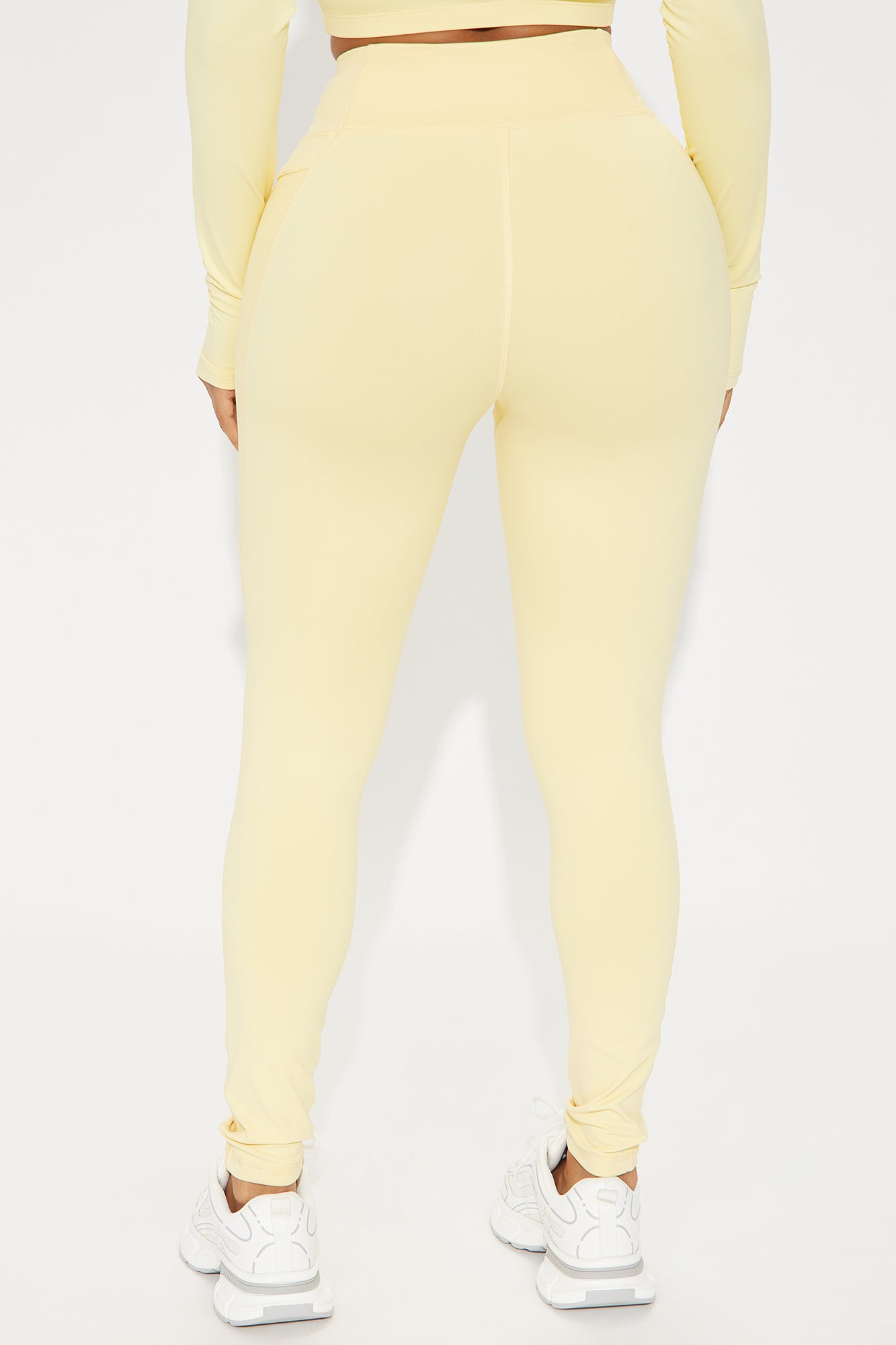 Match Point Active Legging - Butter Yellow - Image 3