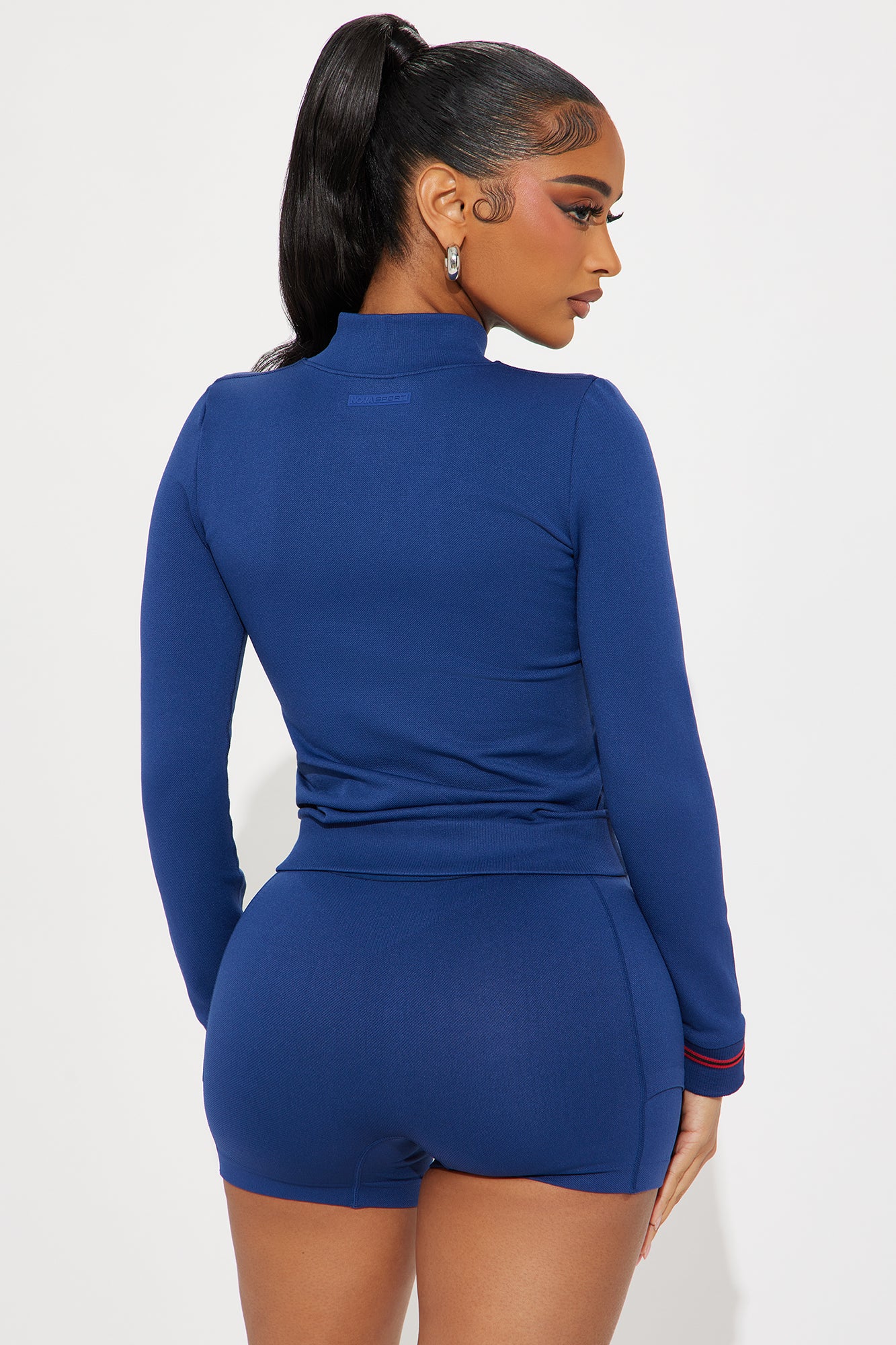 Power Up Flex Seamless Active Jacket - Midnight Blue - Image 4