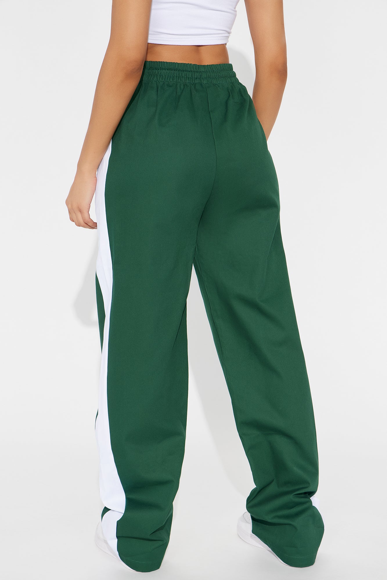 Von Dutch Track Pants - Hunter Green - Image 3