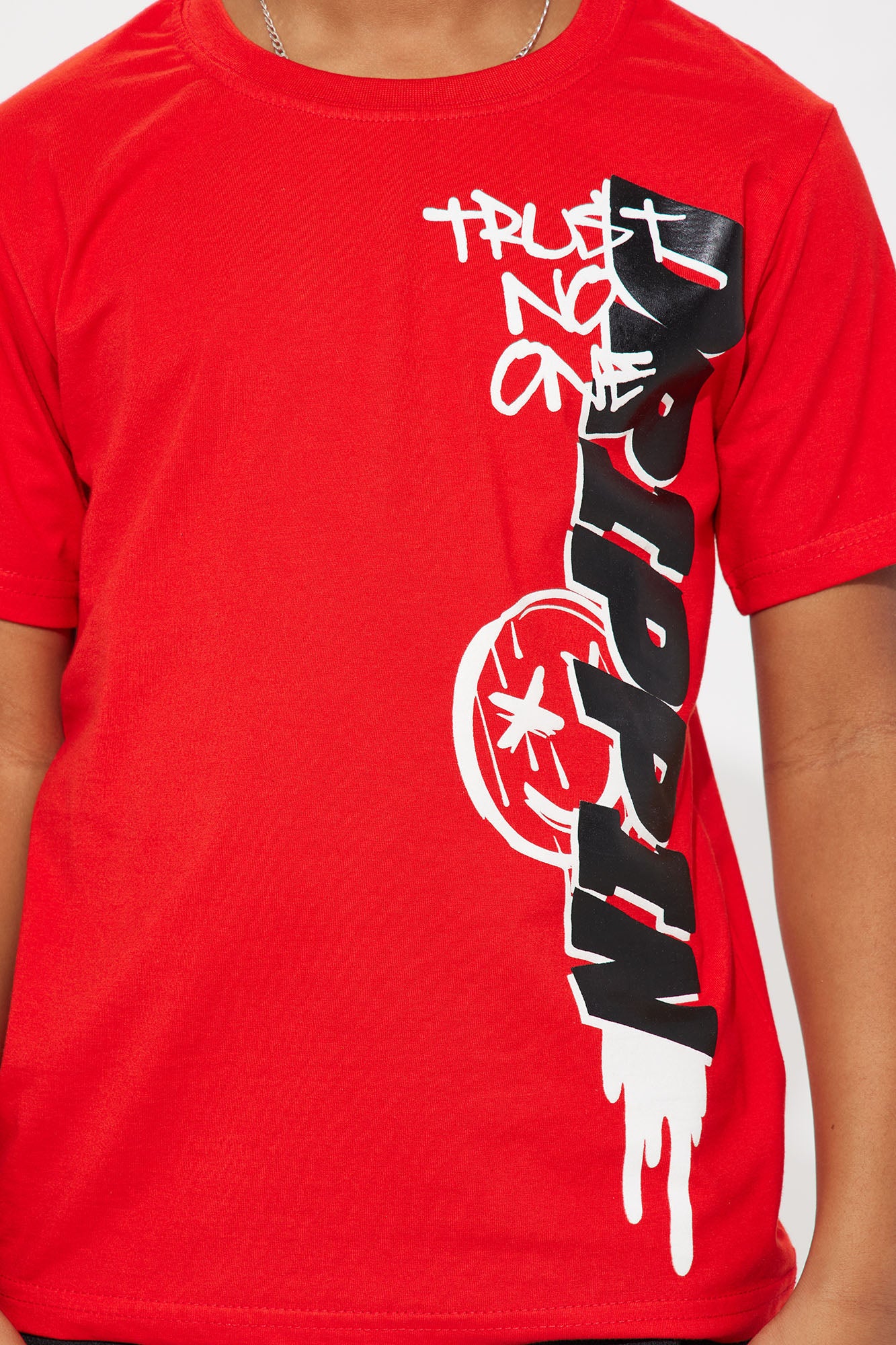 Mini Drippin Short Set - Red/Black - Image 3