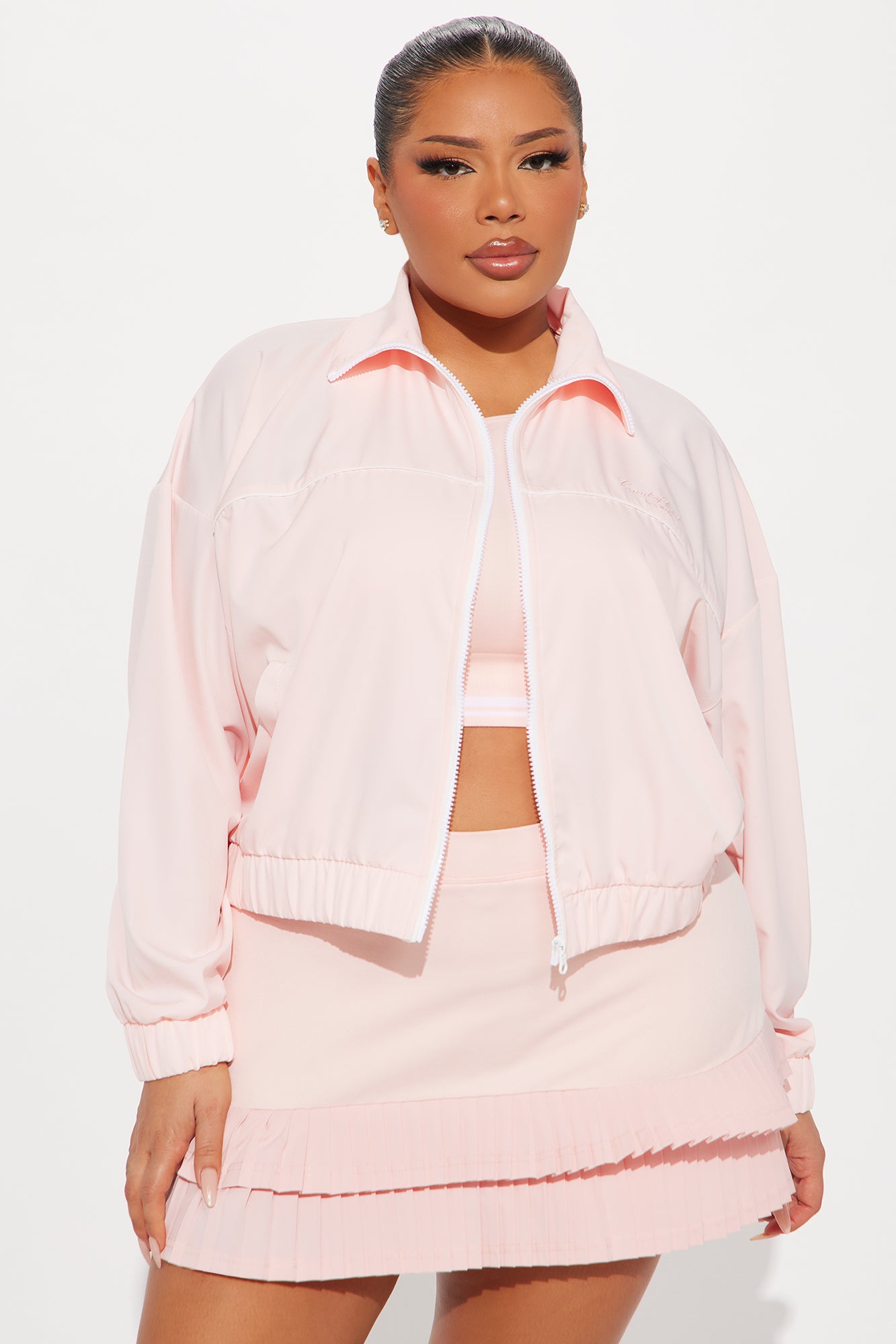 Game Set Active Jacket - Blush - Image 6