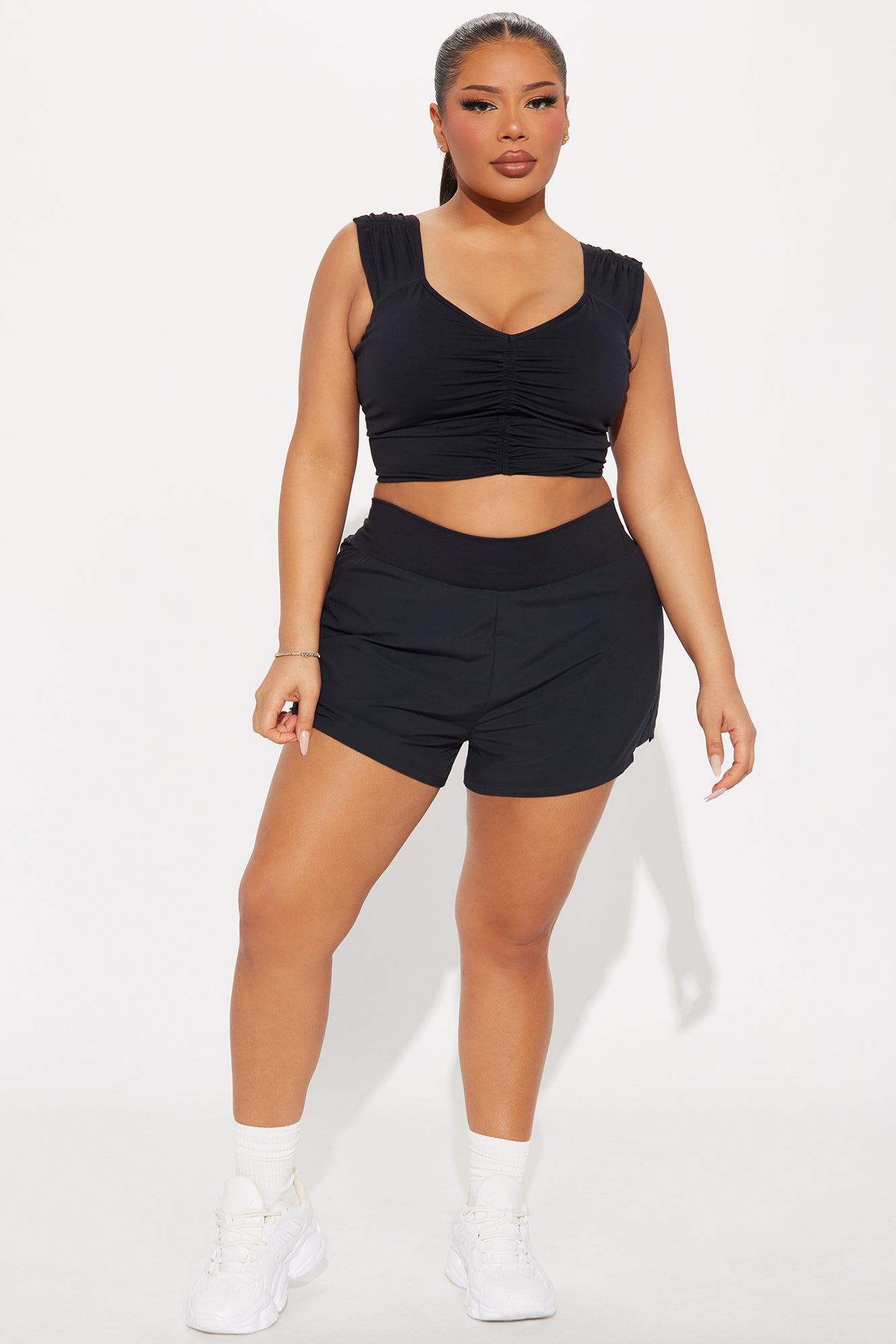 Racquet Club Active Short - Black - Image 8