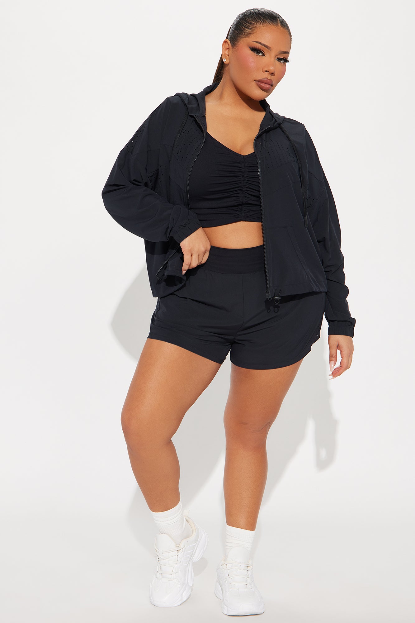 Racquet Club Active Short - Black - Image 6