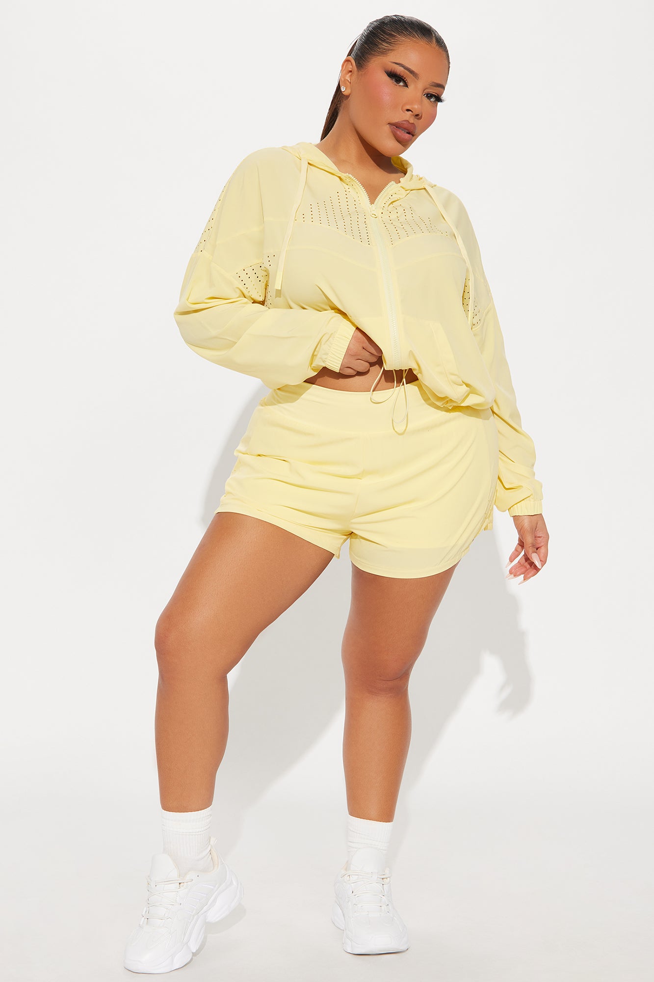 Racquet Club Active Short - Butter Yellow - Image 5
