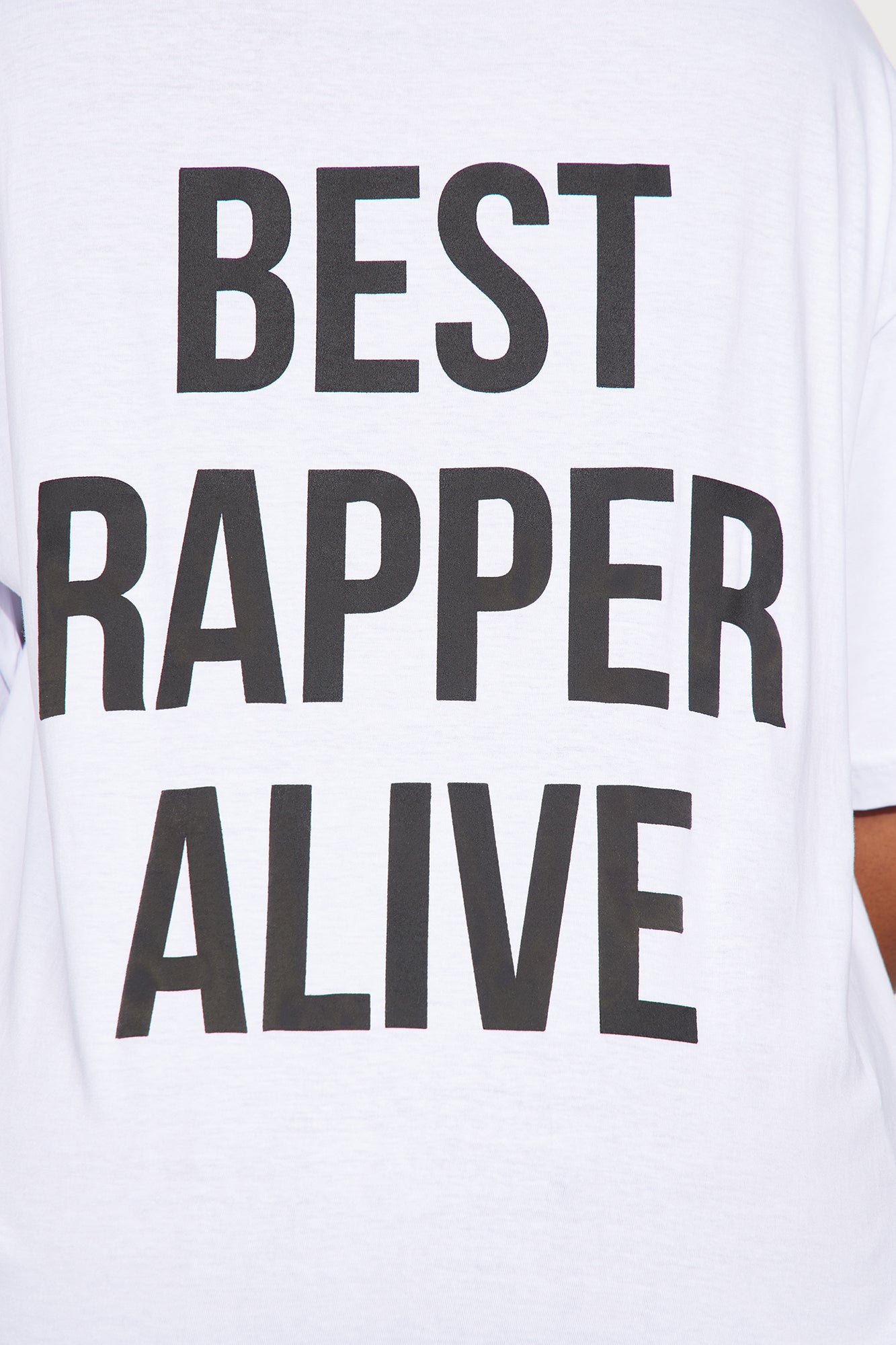 Lil Wayne Best Rapper Alive Tee - White - Image 7