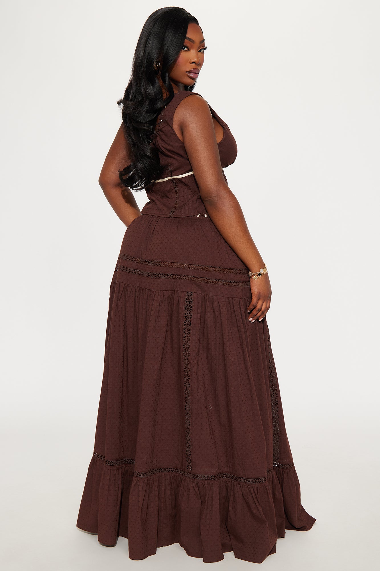 Sunny Skirt Set - Chocolate - Image 6