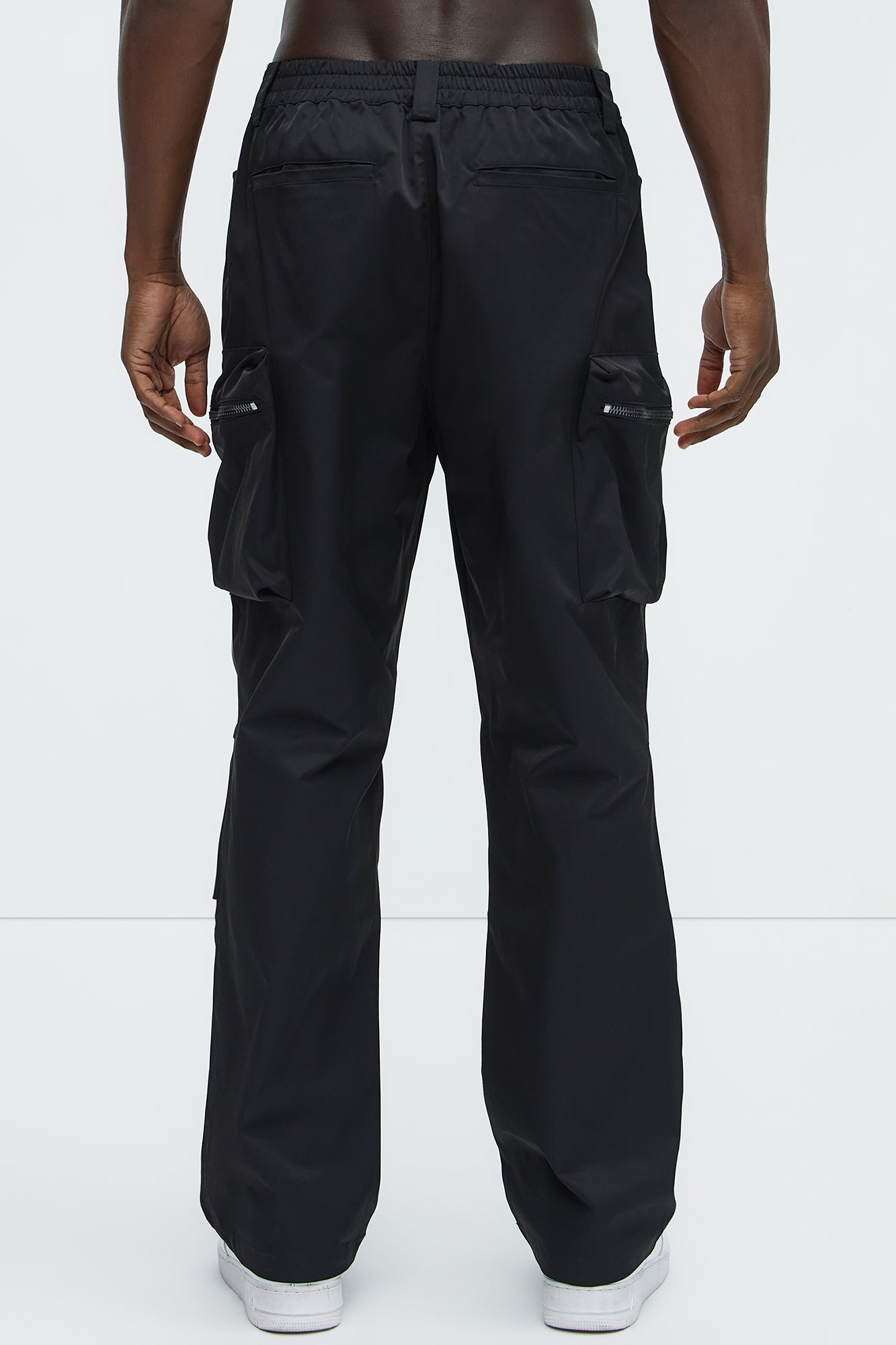 Kai Tech Straight Cargo Pants - Black - Image 5