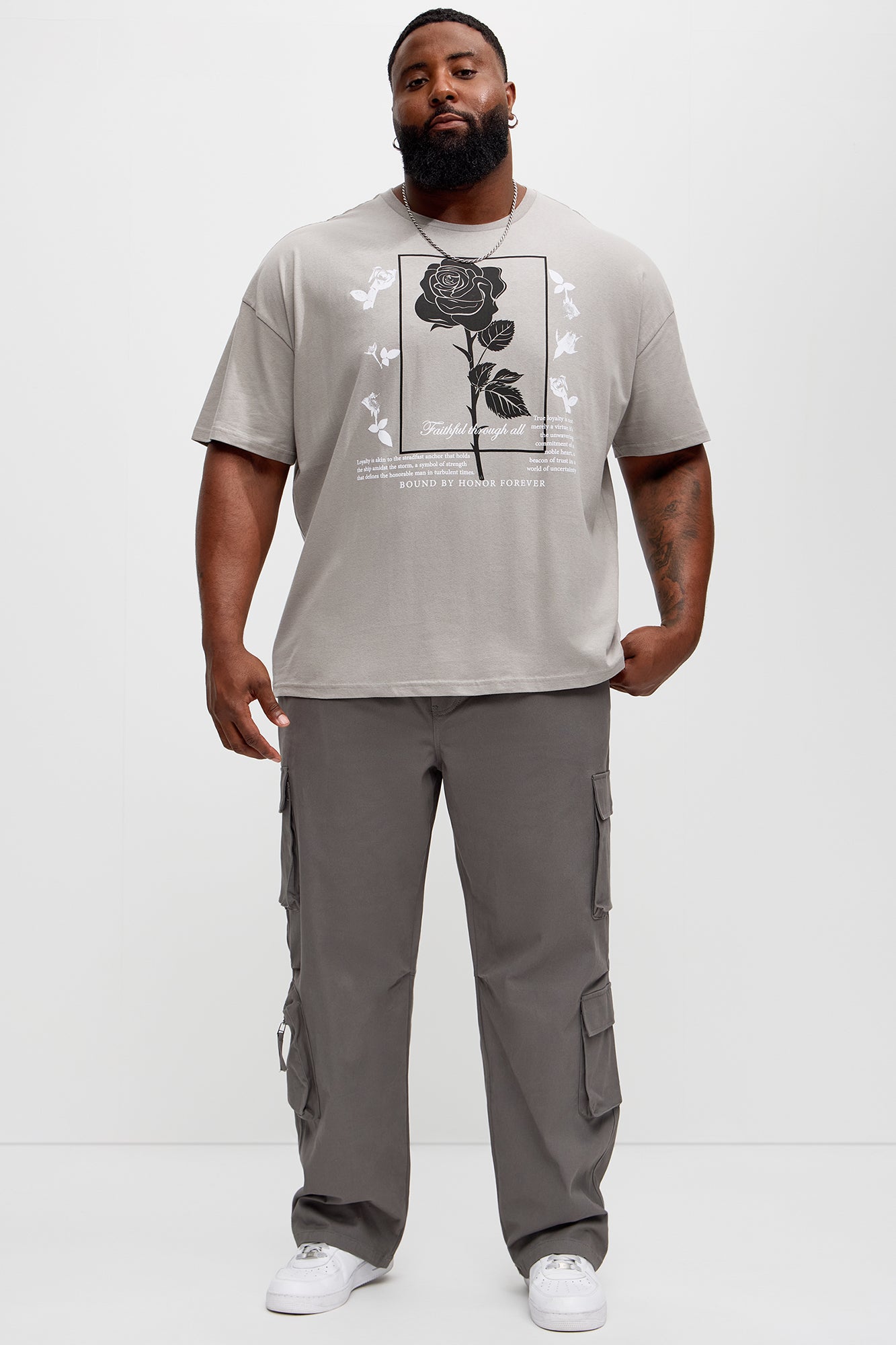 Stay On It Straight Cargo Pants - Grey - Image 8
