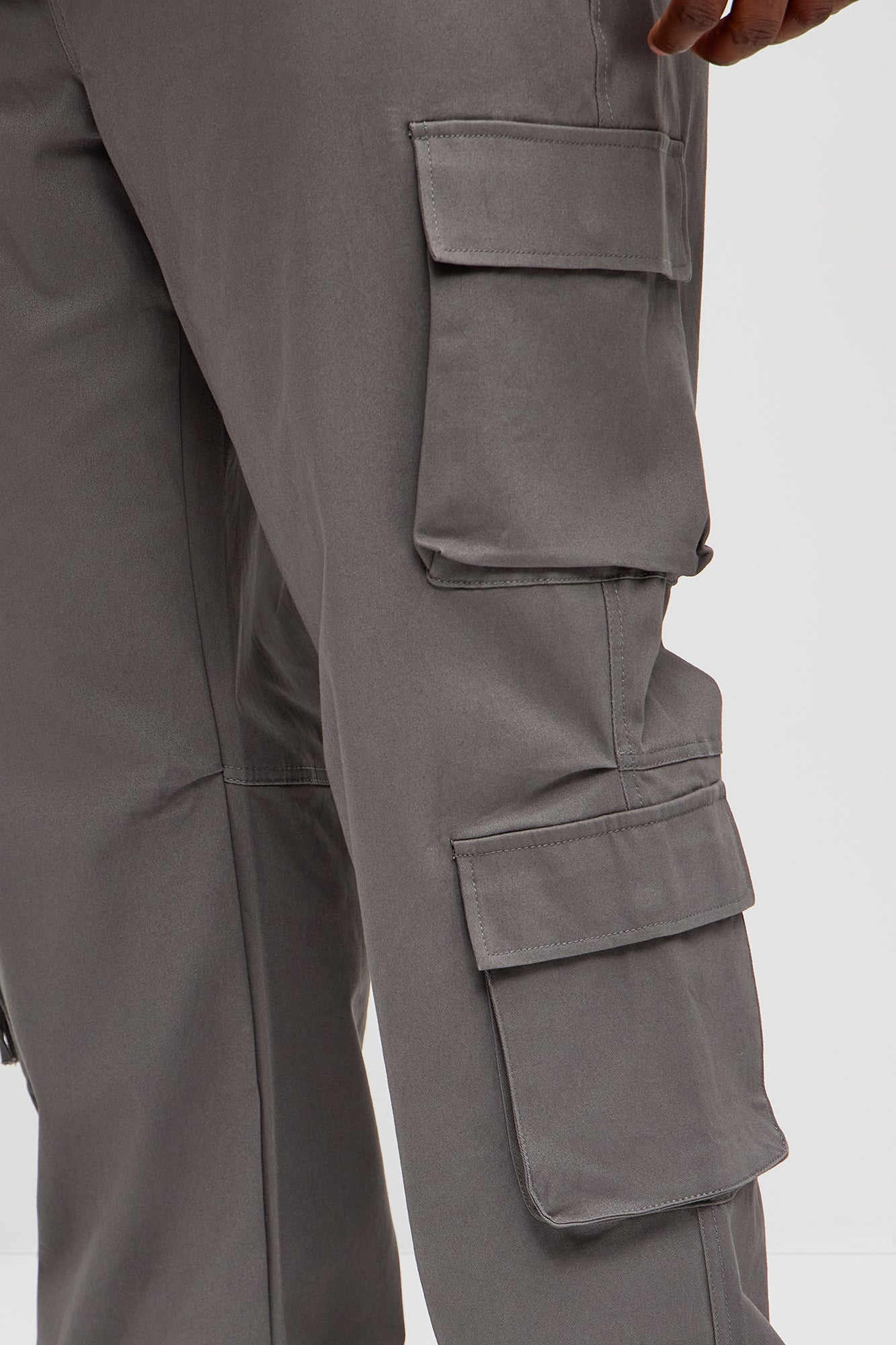 Stay On It Straight Cargo Pants - Grey - Image 9