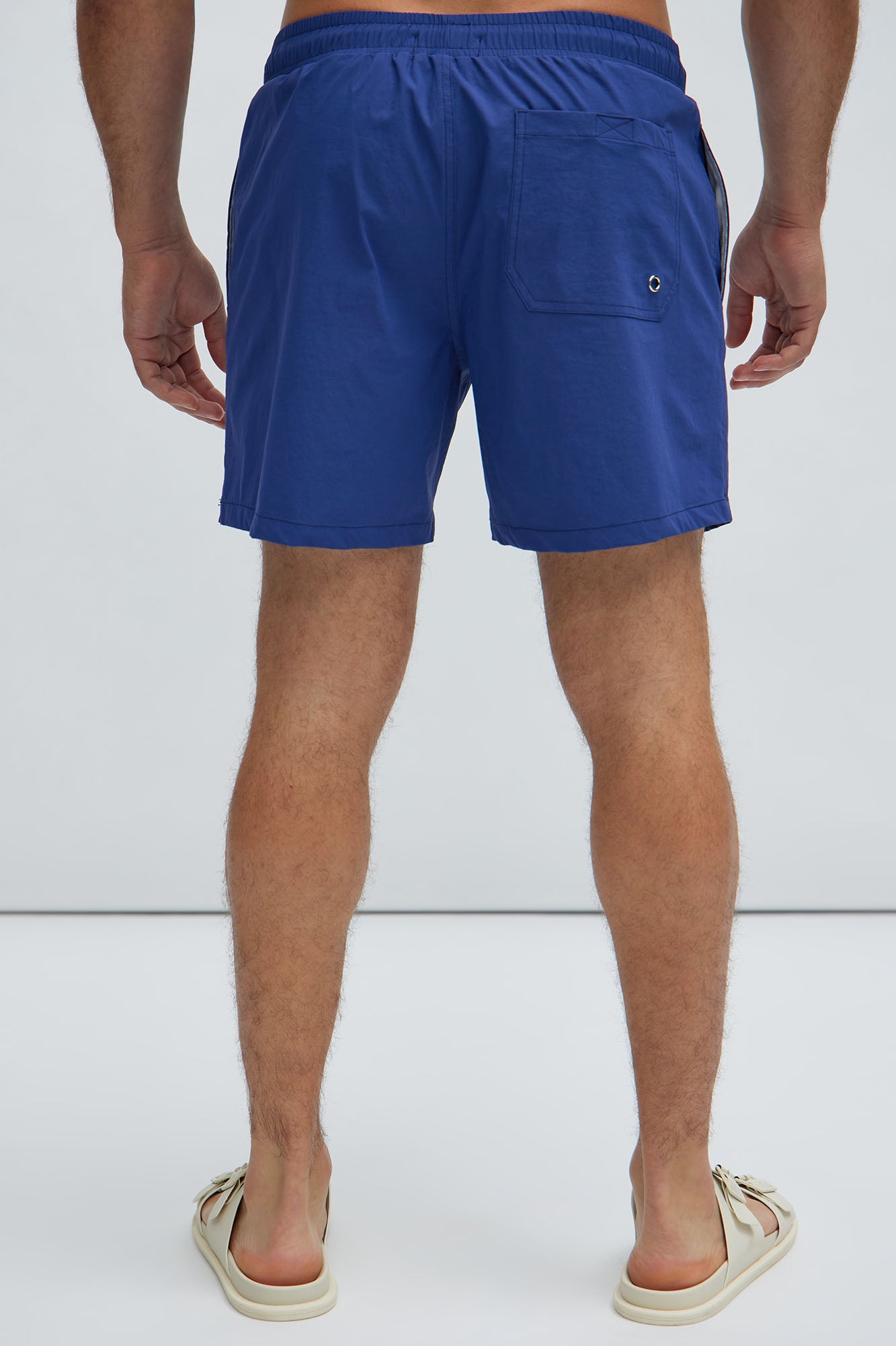 Montez Stretch Swim Trunk Mid - Navy - Image 4