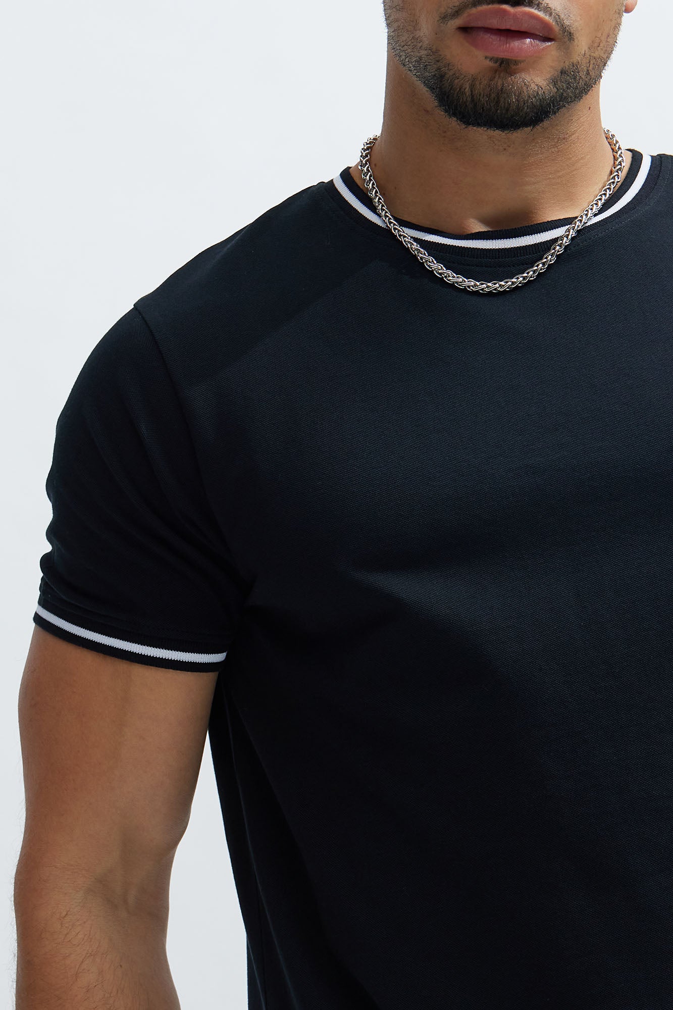 Jaxon Short Sleeve Tee - Black - Image 3