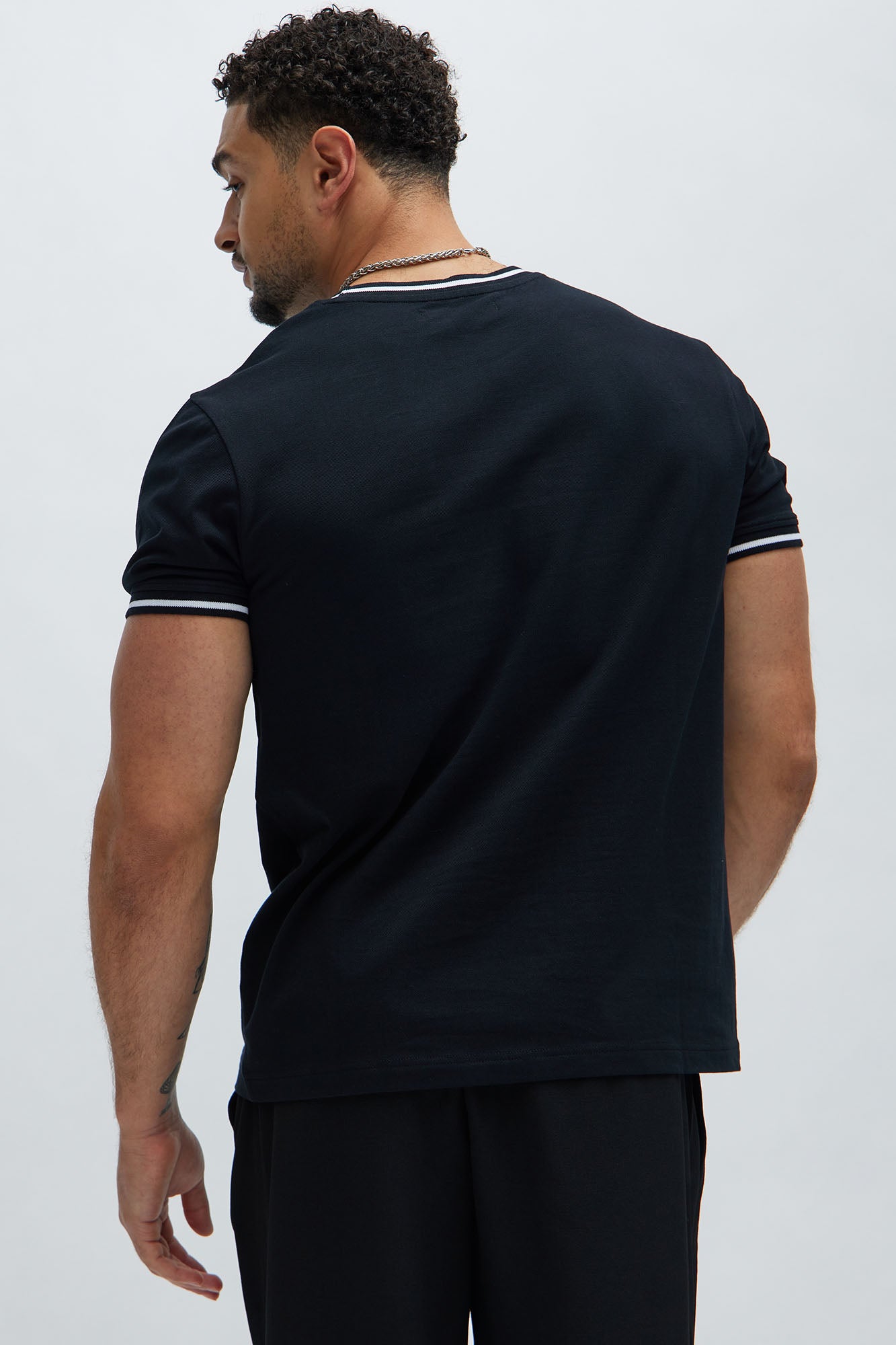 Jaxon Short Sleeve Tee - Black - Image 4