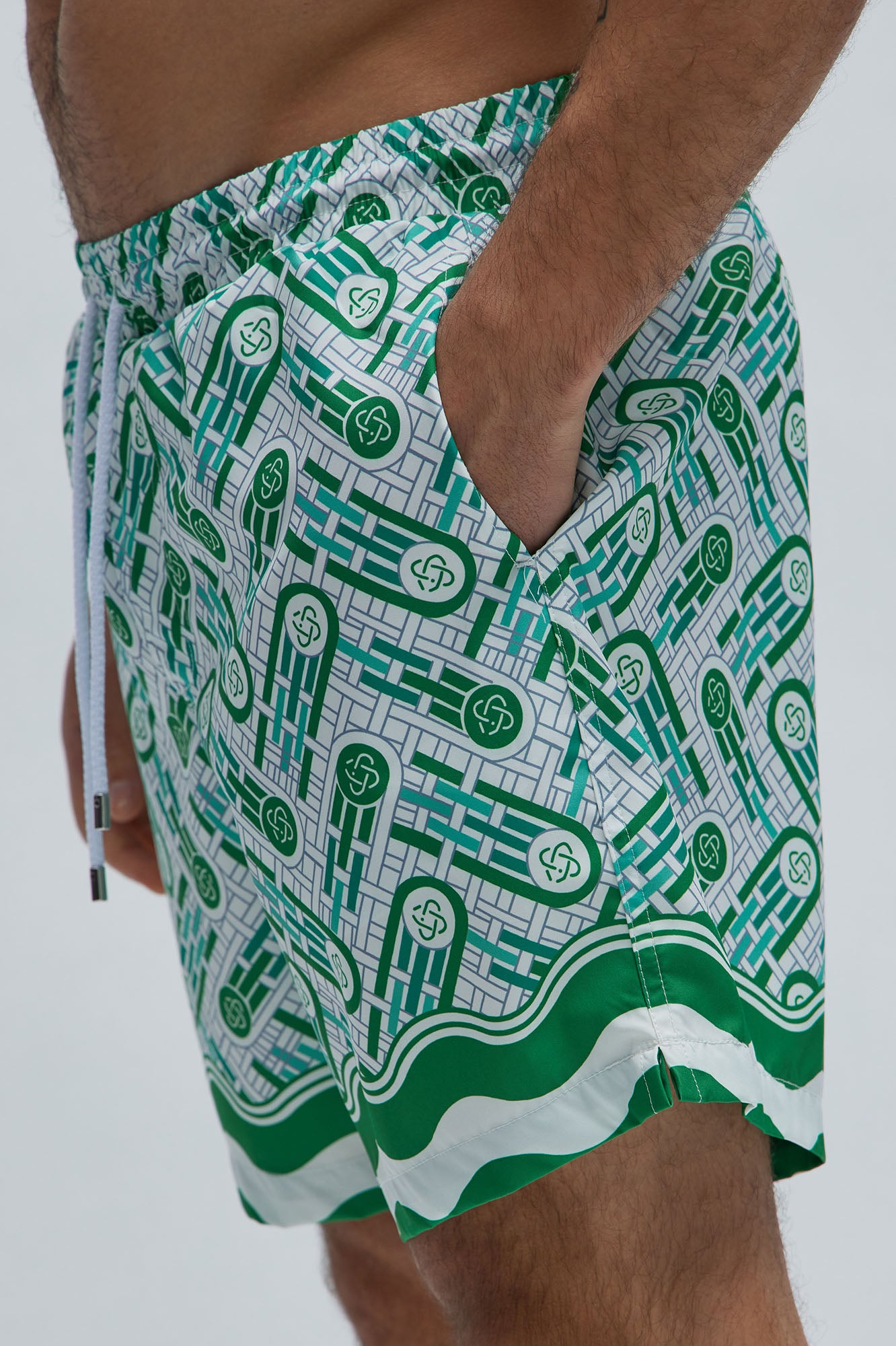 Emperor Swim Classic Trunk - Green/combo - Image 4